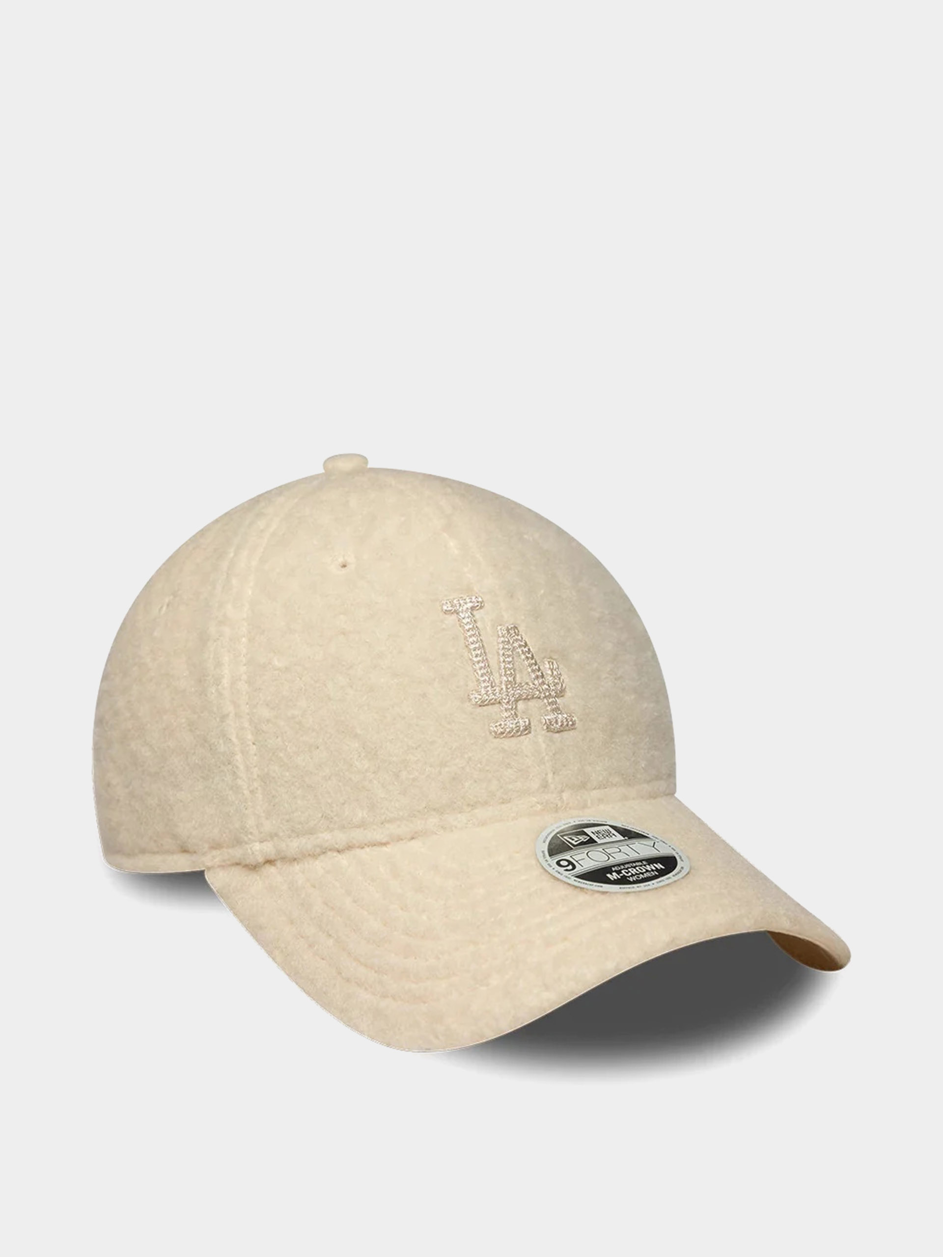 Baseball sapka New Era Winter Borg 9Forty Mc Los Angeles Dodgers Wmn (light cream)