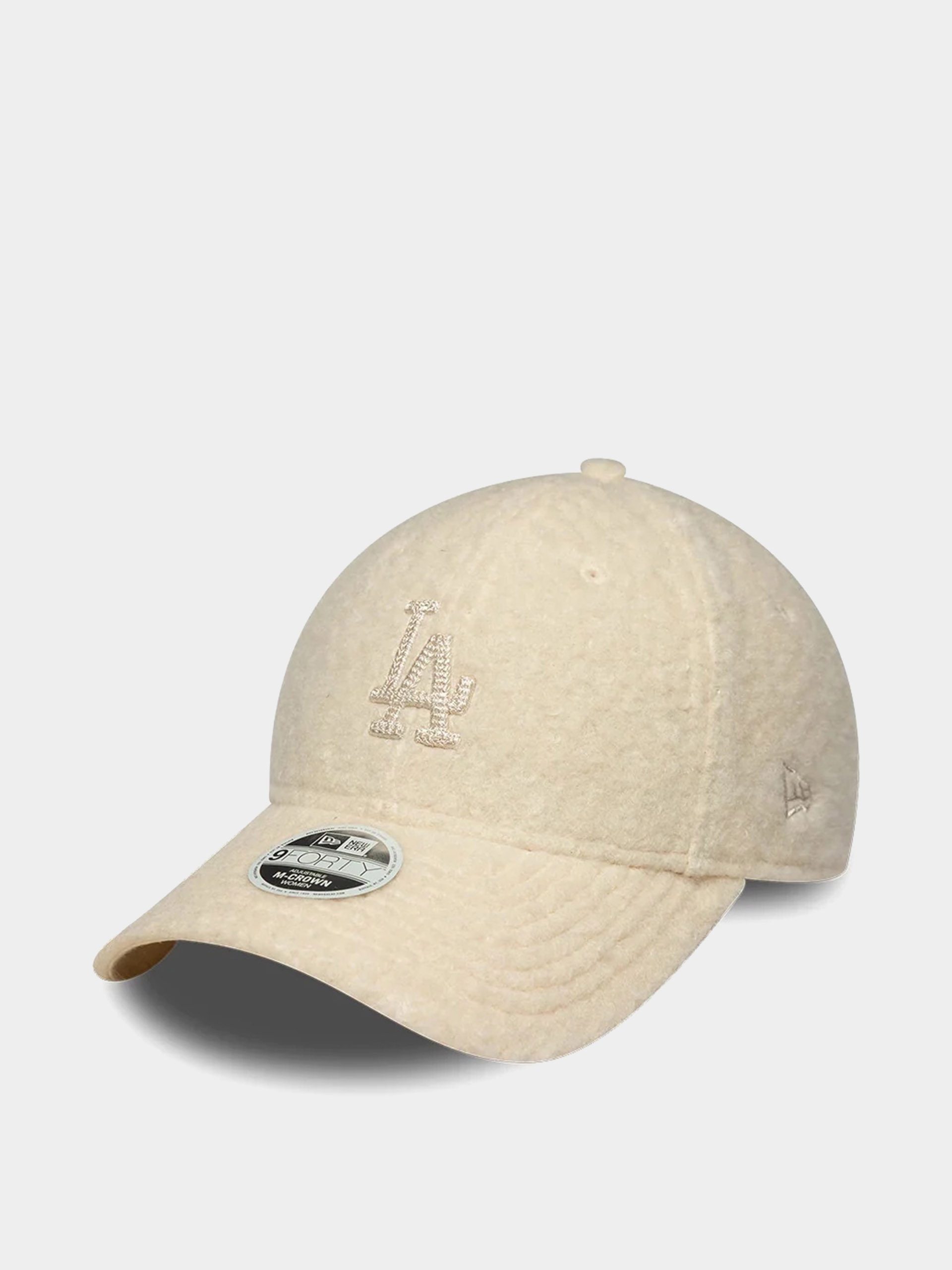 Baseball sapka New Era Winter Borg 9Forty Mc Los Angeles Dodgers Wmn (light cream)