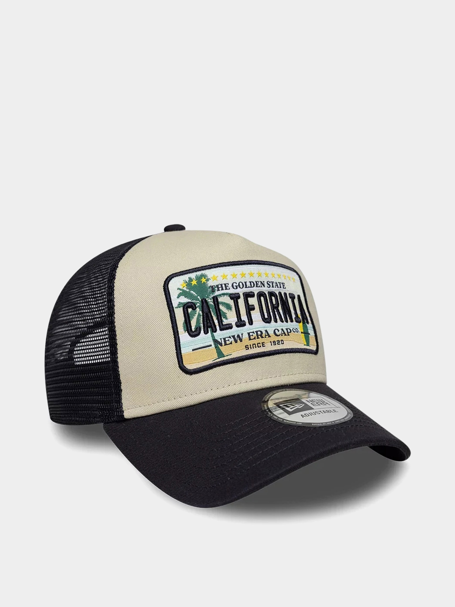 Baseball sapka New Era Licence Plate Trucker (navy/stone)