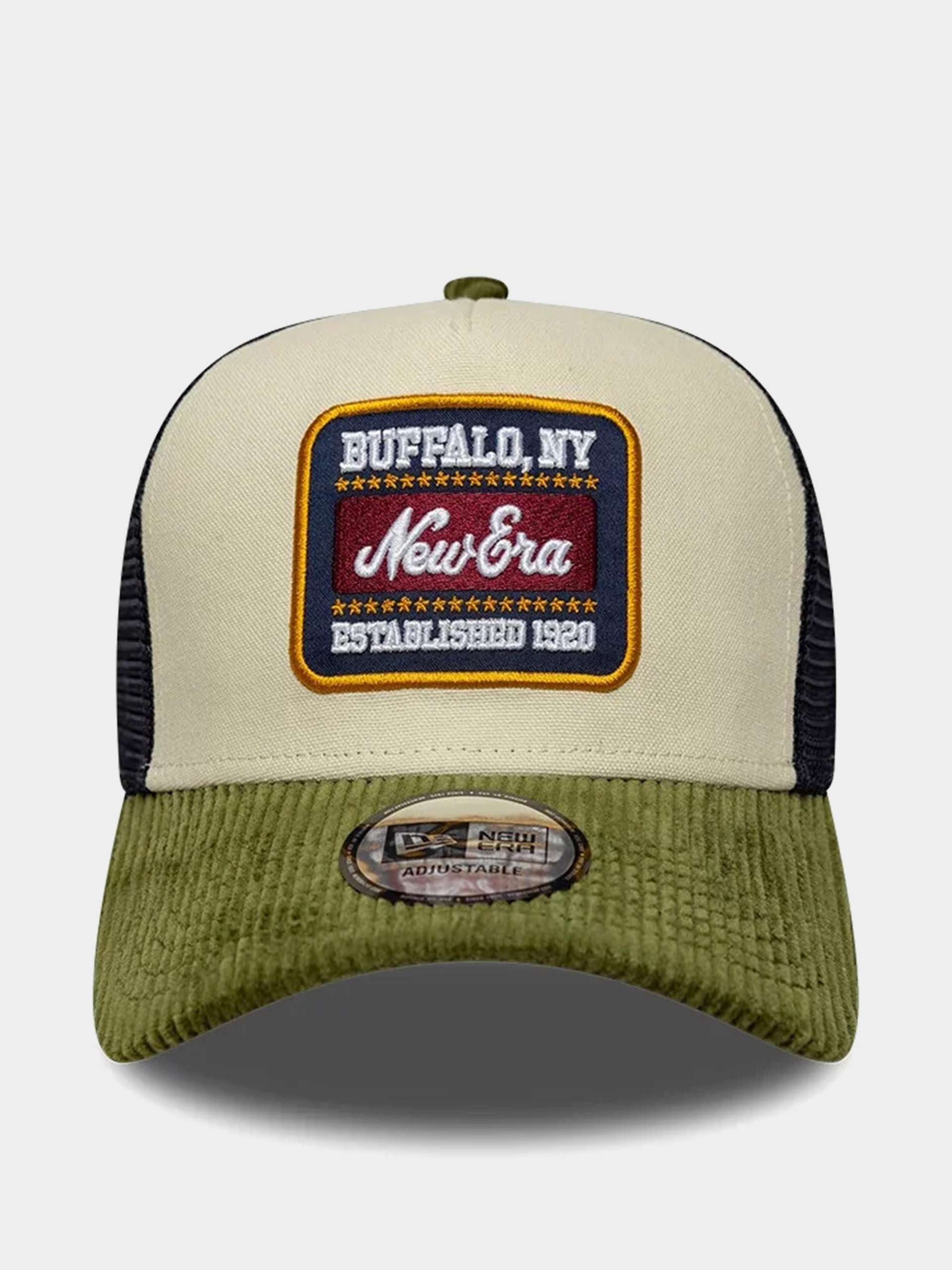 Baseball sapka New Era Patch Cord Ef Trucker (green/cream)