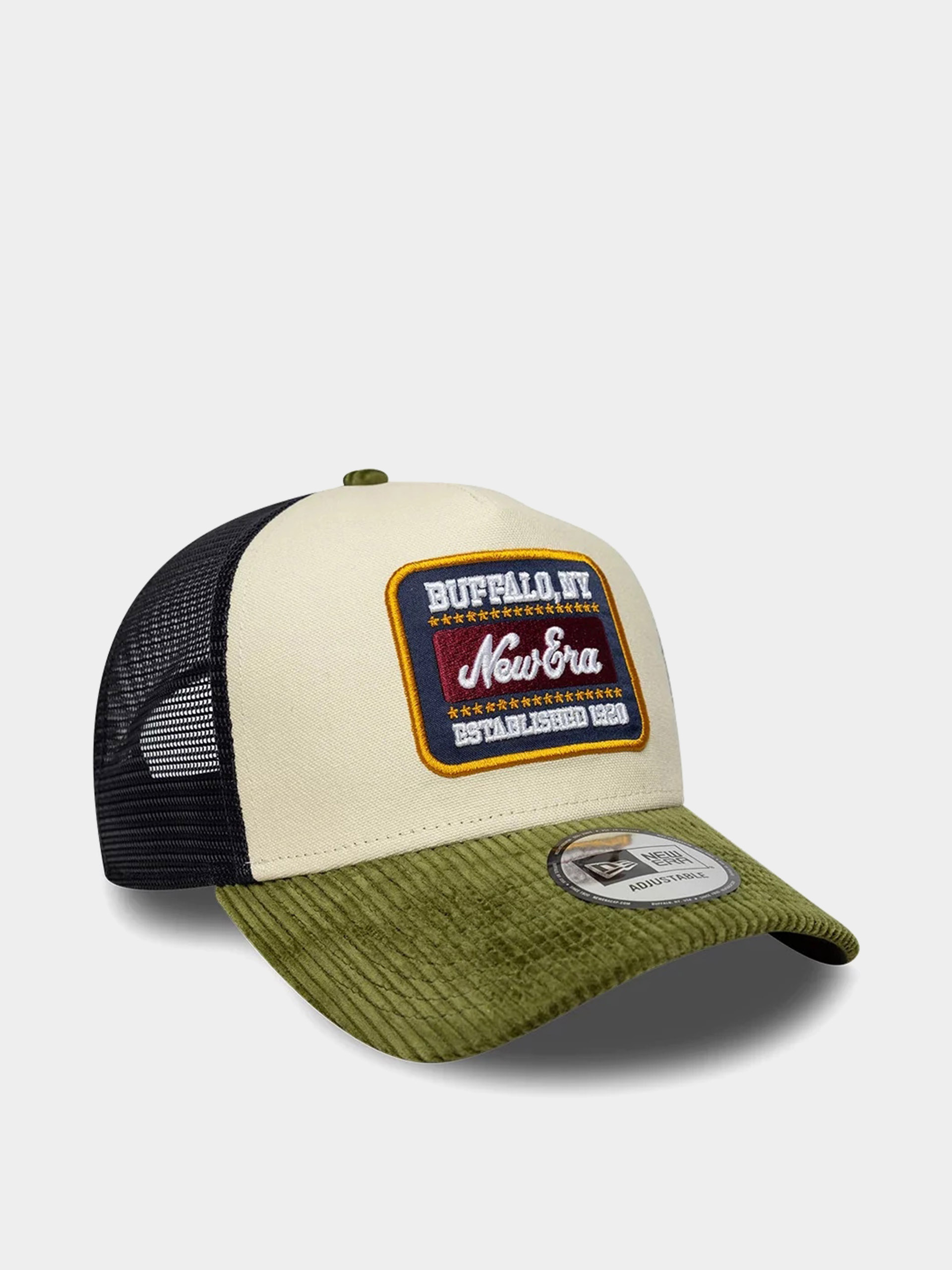 Baseball sapka New Era Patch Cord Ef Trucker (green/cream)
