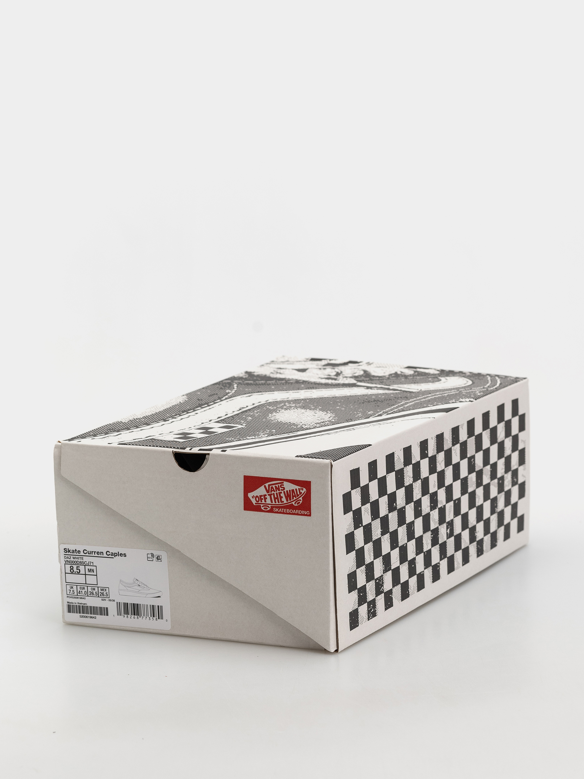 Vans Skate Curren Caples Cipők (white)