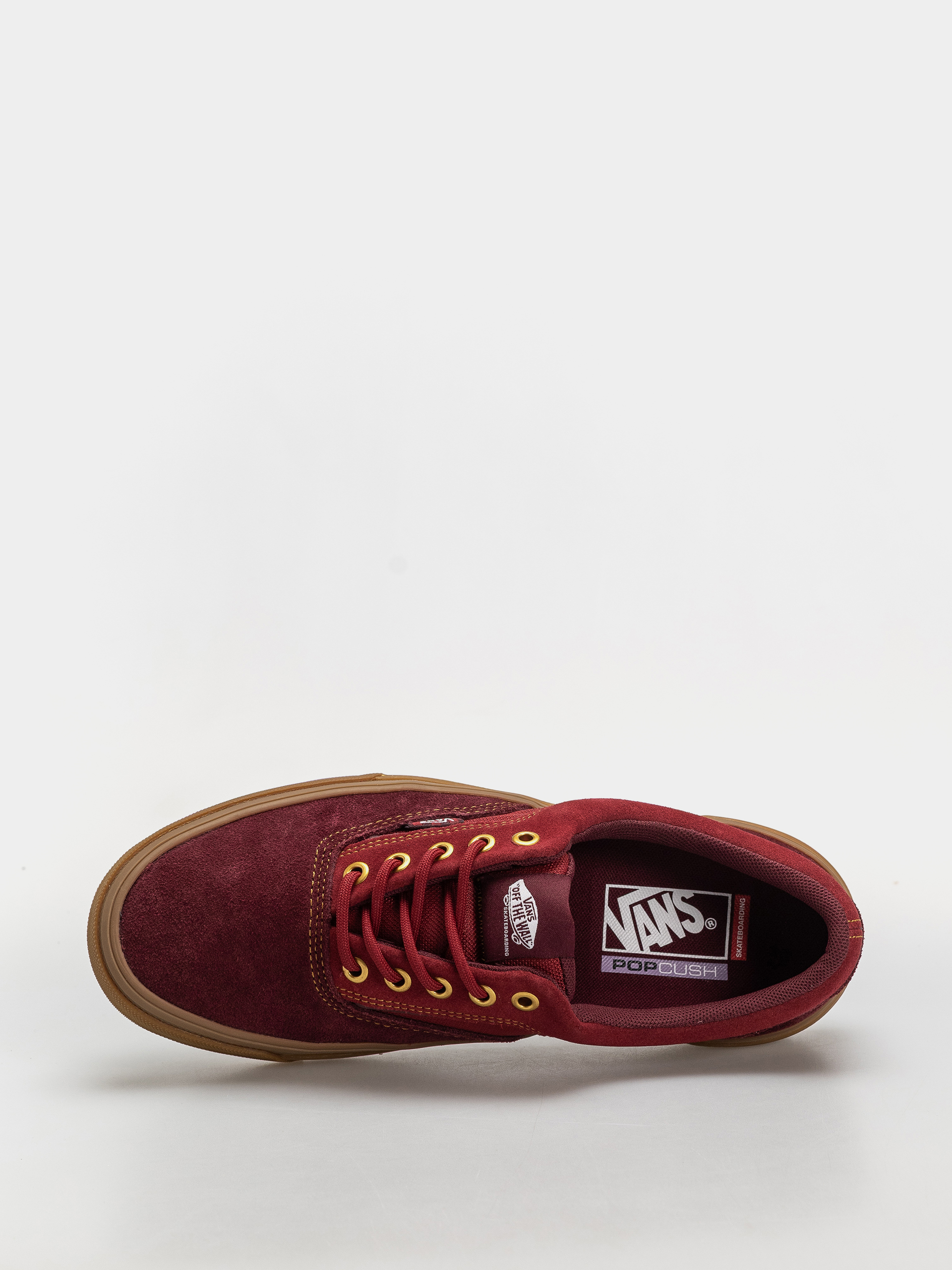 Vans Skate Era Wafflecup Cipők (dark red/gum)