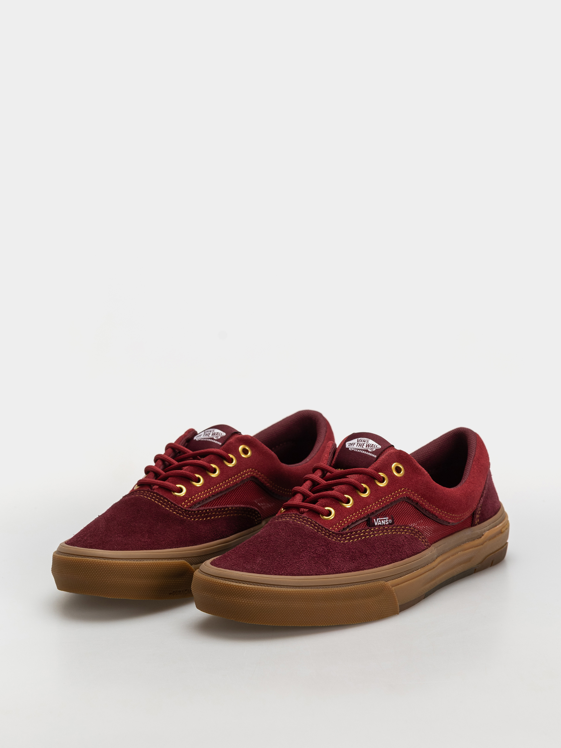 Vans Skate Era Wafflecup Cipők (dark red/gum)