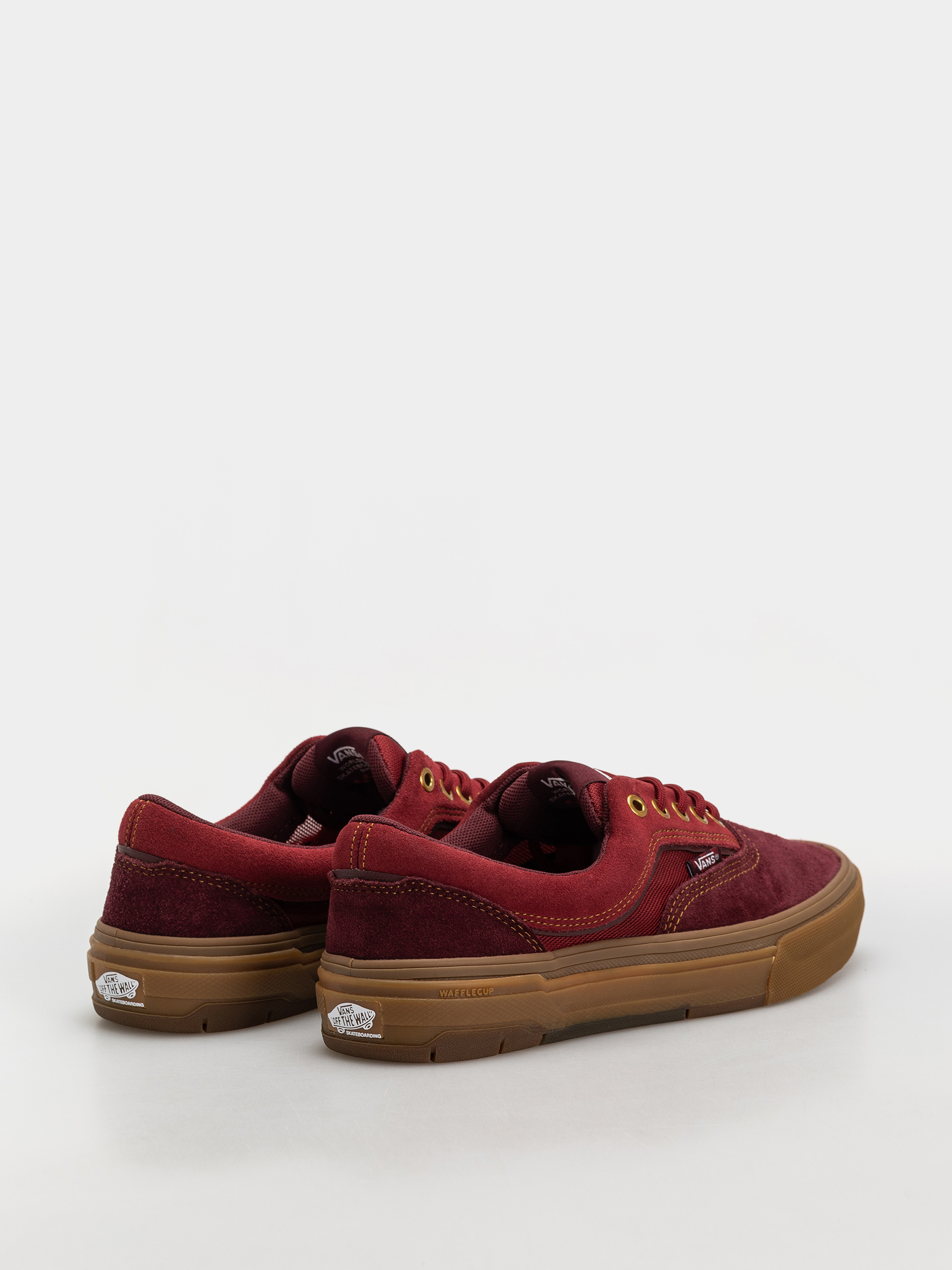 Vans Skate Era Wafflecup Cipők (dark red/gum)