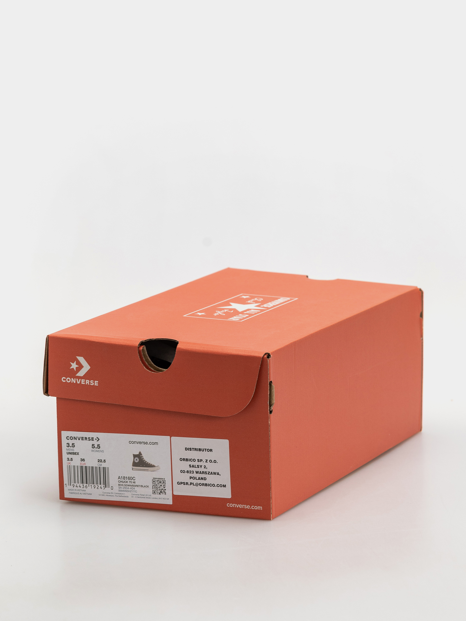 Tornacipők Converse Chuck 70 Hi (bog down/egret/black)