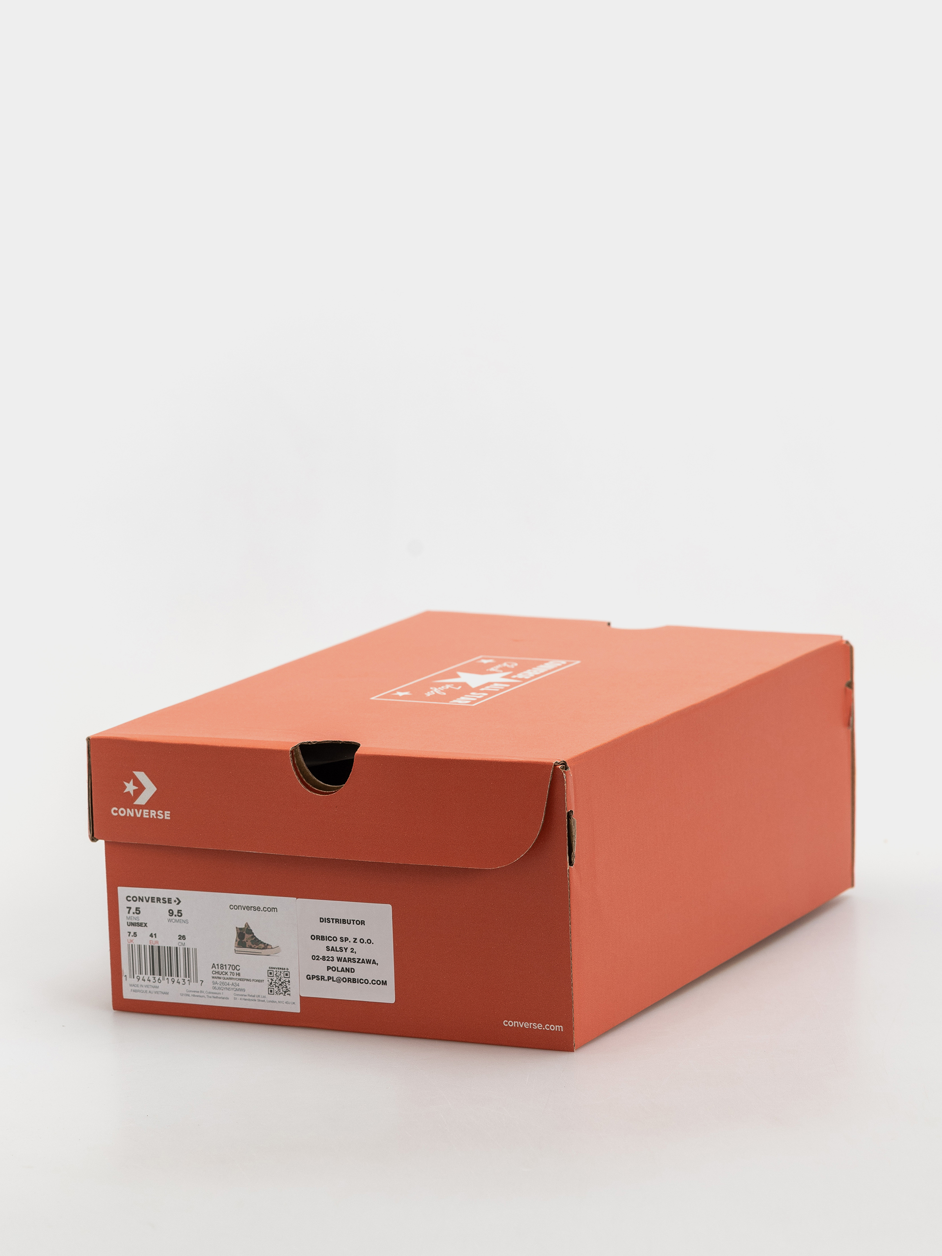 Tornacipők Converse Chuck 70 Hi (warm quarry/creeping forest)