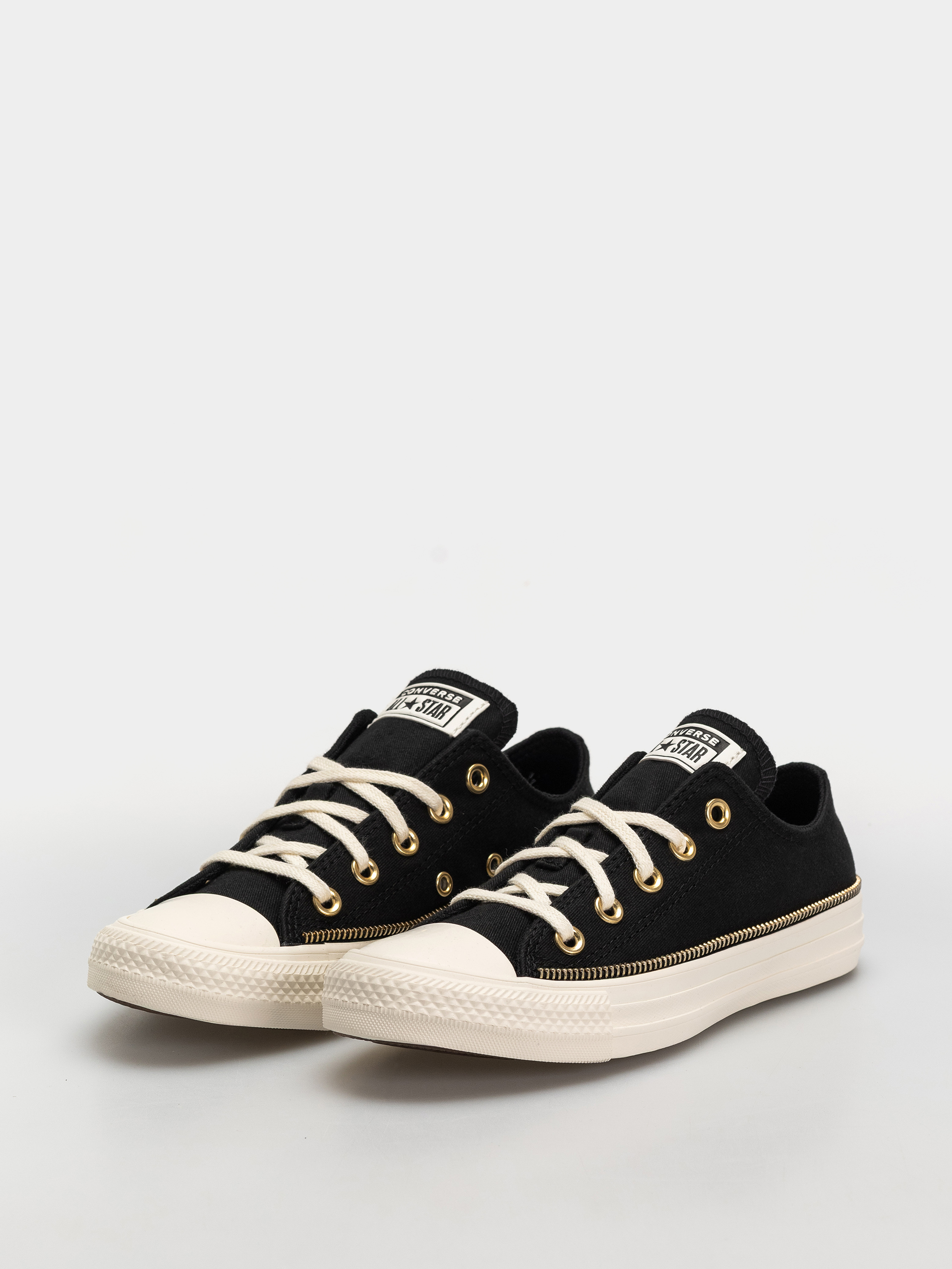 Tornacipők Converse Chuck Taylor All Star Ox Wmn (black/egret/gold)