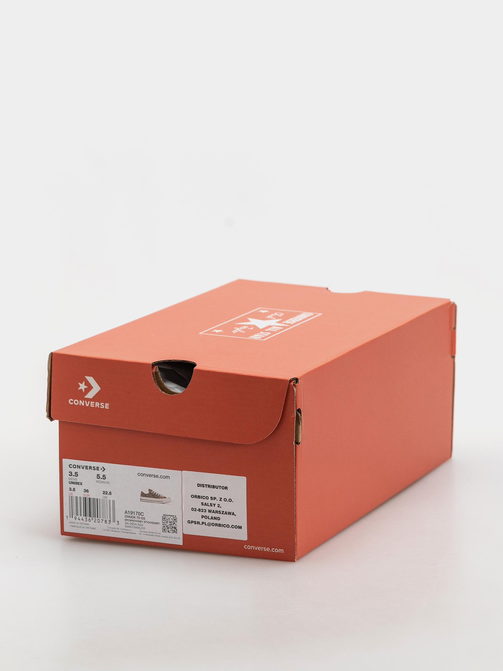 Tornacipők Converse Chuck 70 Ox Wmn (brown/honey stick/egret)