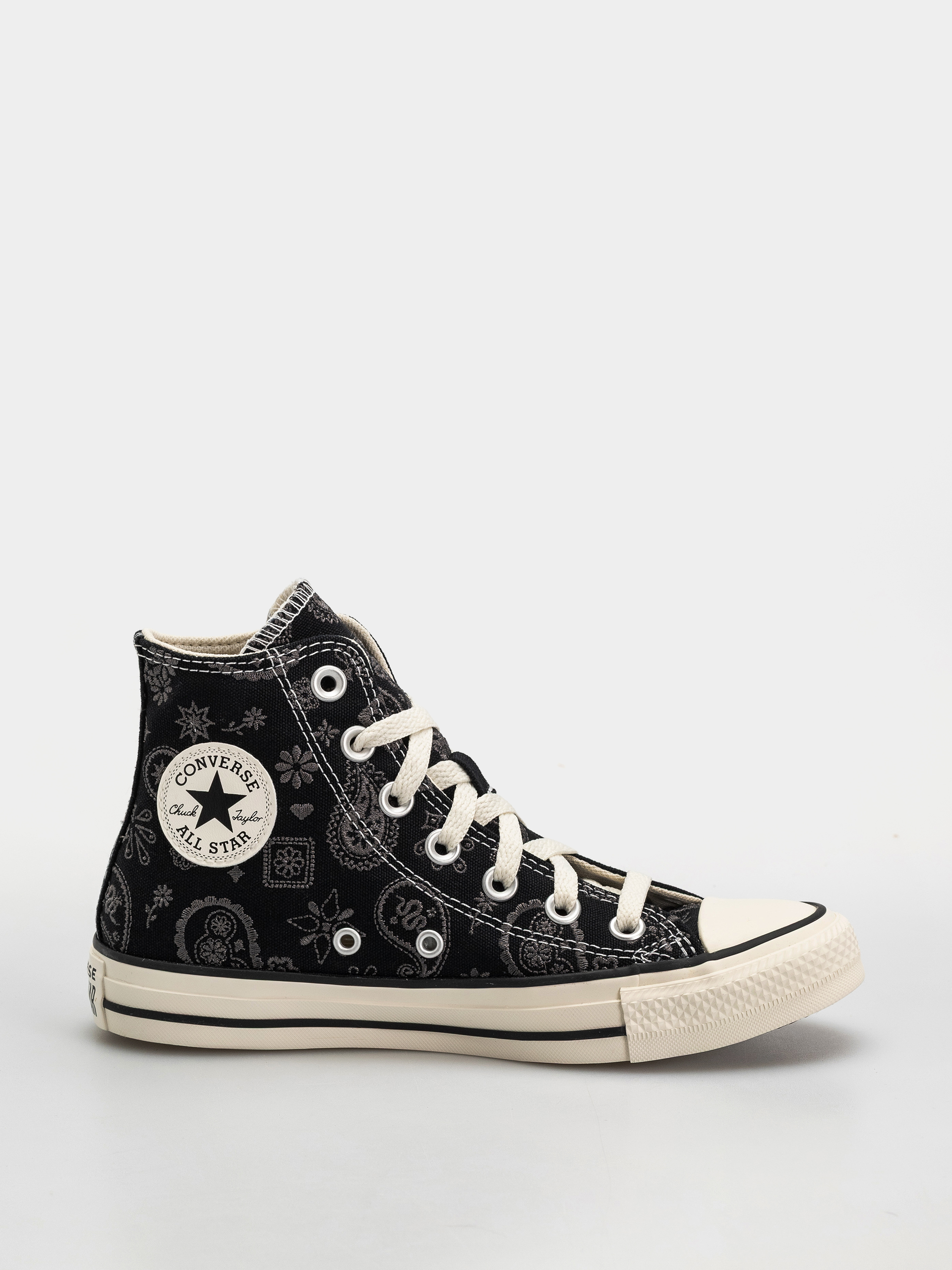 Tornacipők Converse Chuck Taylor All Star Hi Wmn (black/dark matter/natural ivory)