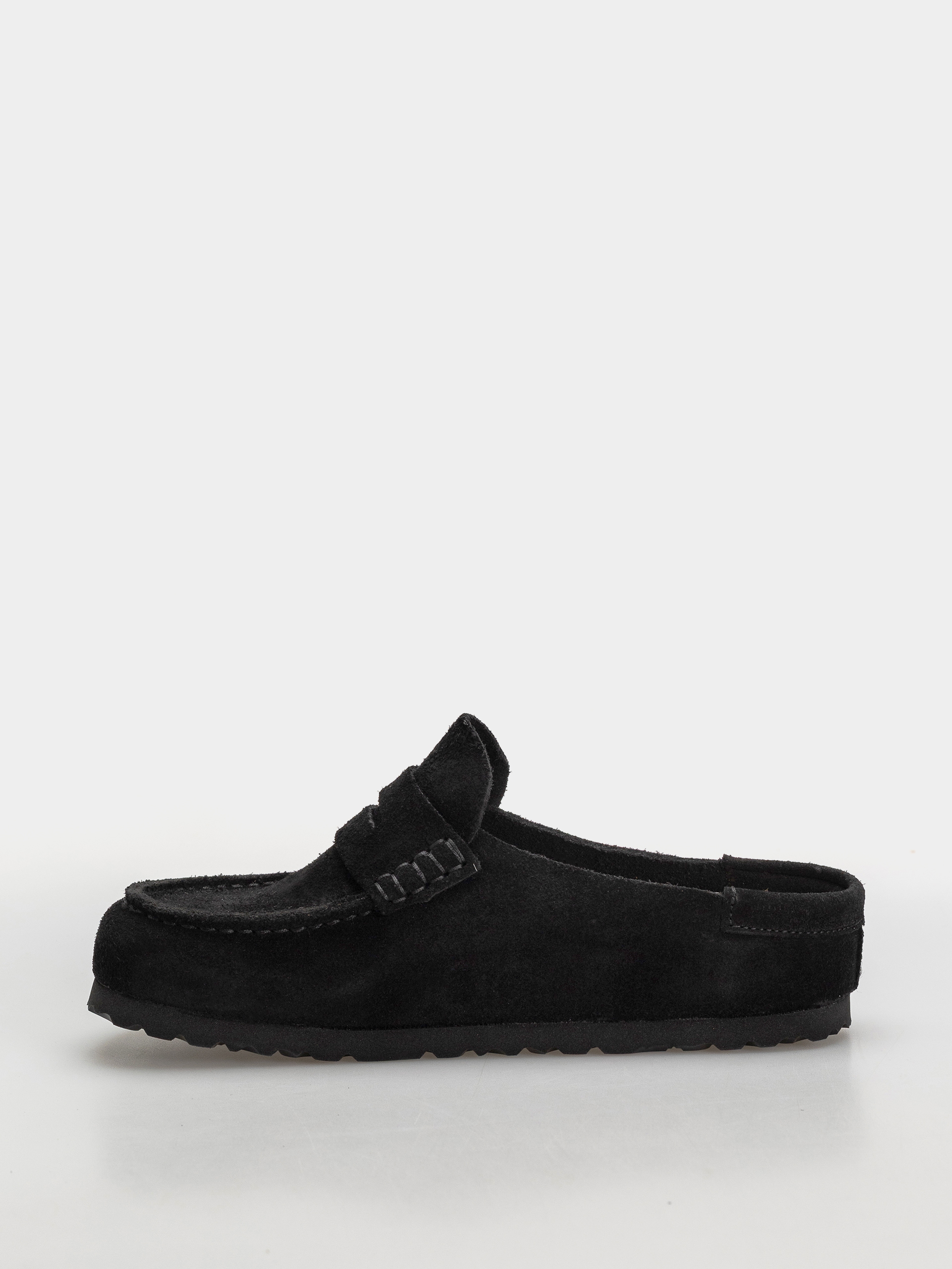 Flip-flop papucsok Birkenstock Naples Wrapped Suede Leather Narrow (black)