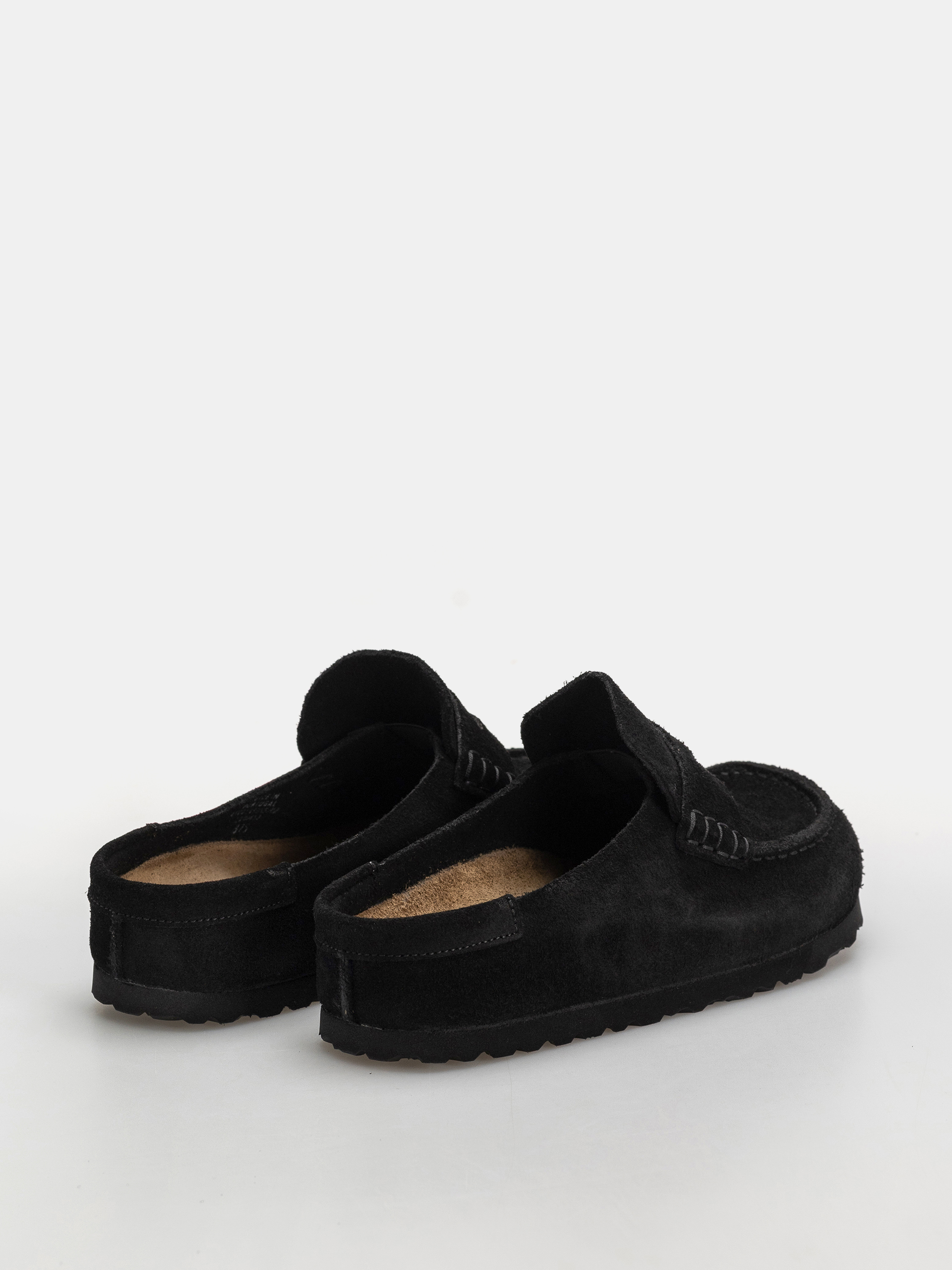 Flip-flop papucsok Birkenstock Naples Wrapped Suede Leather Narrow (black)