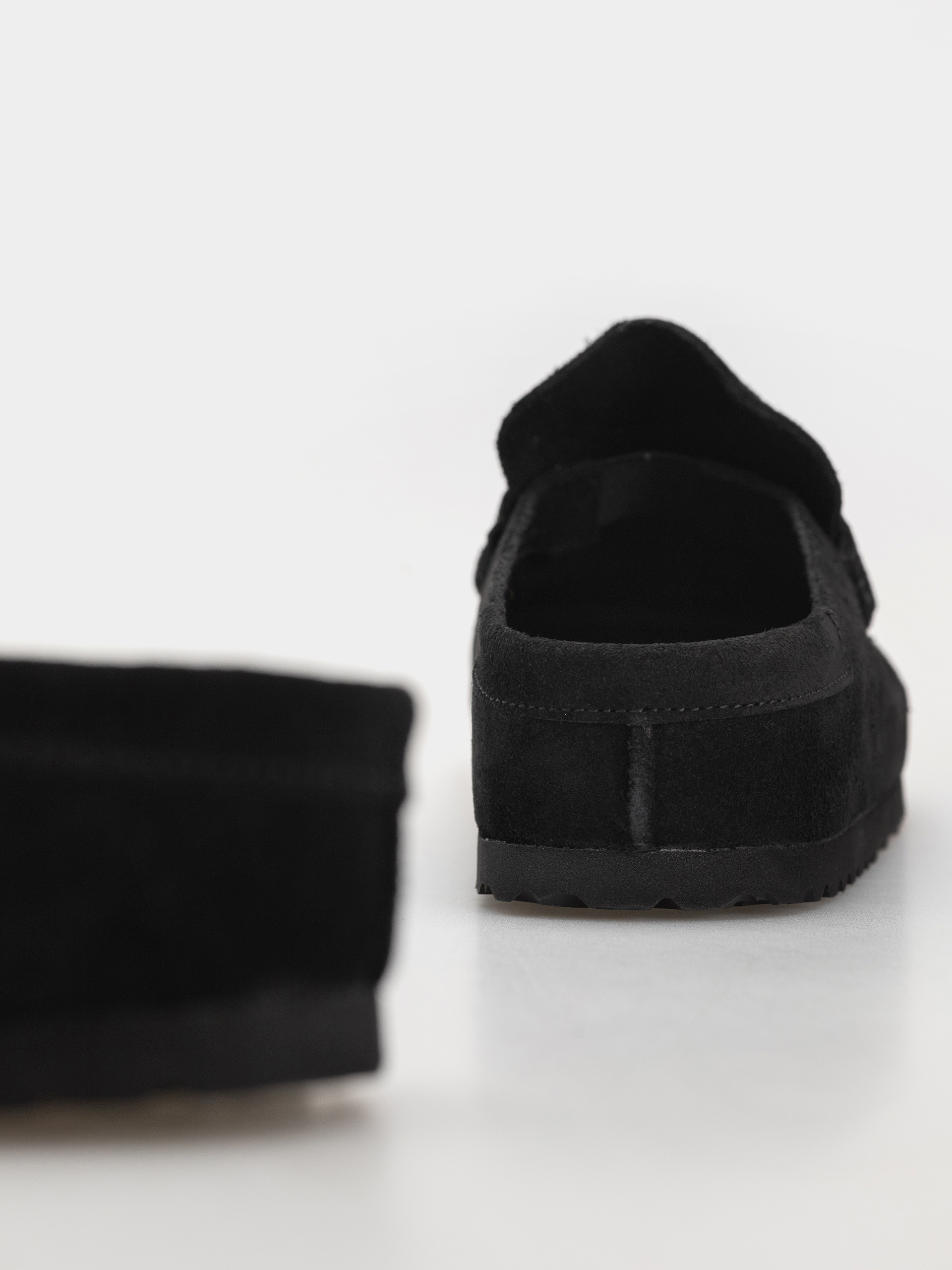 Flip-flop papucsok Birkenstock Naples Wrapped Suede Leather Narrow (black)
