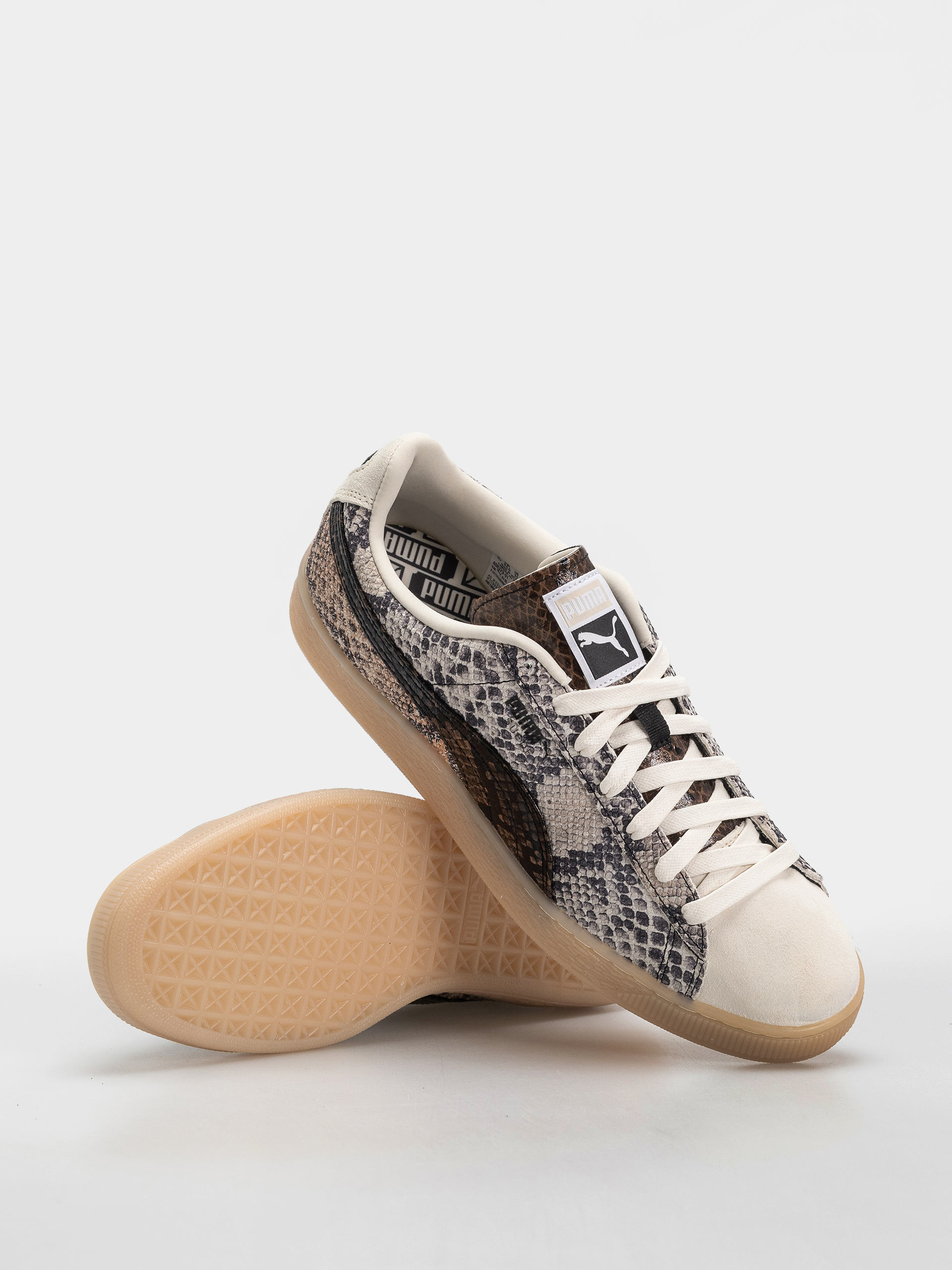 Cipők Puma Suede Snake (frosted ivory/puma black)