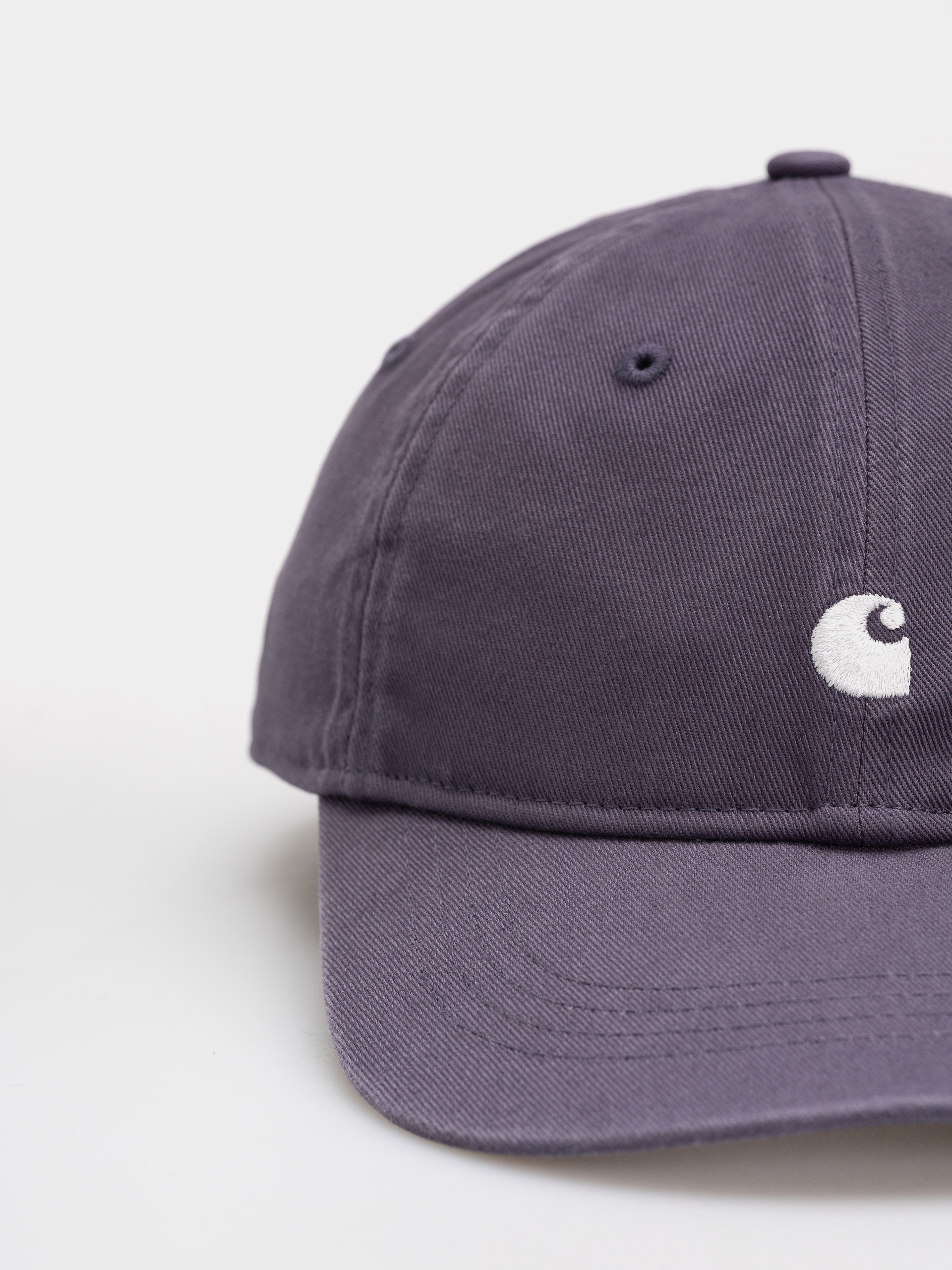 Carhartt WIP Madison Logo Baseball sapka (shady purple/white)