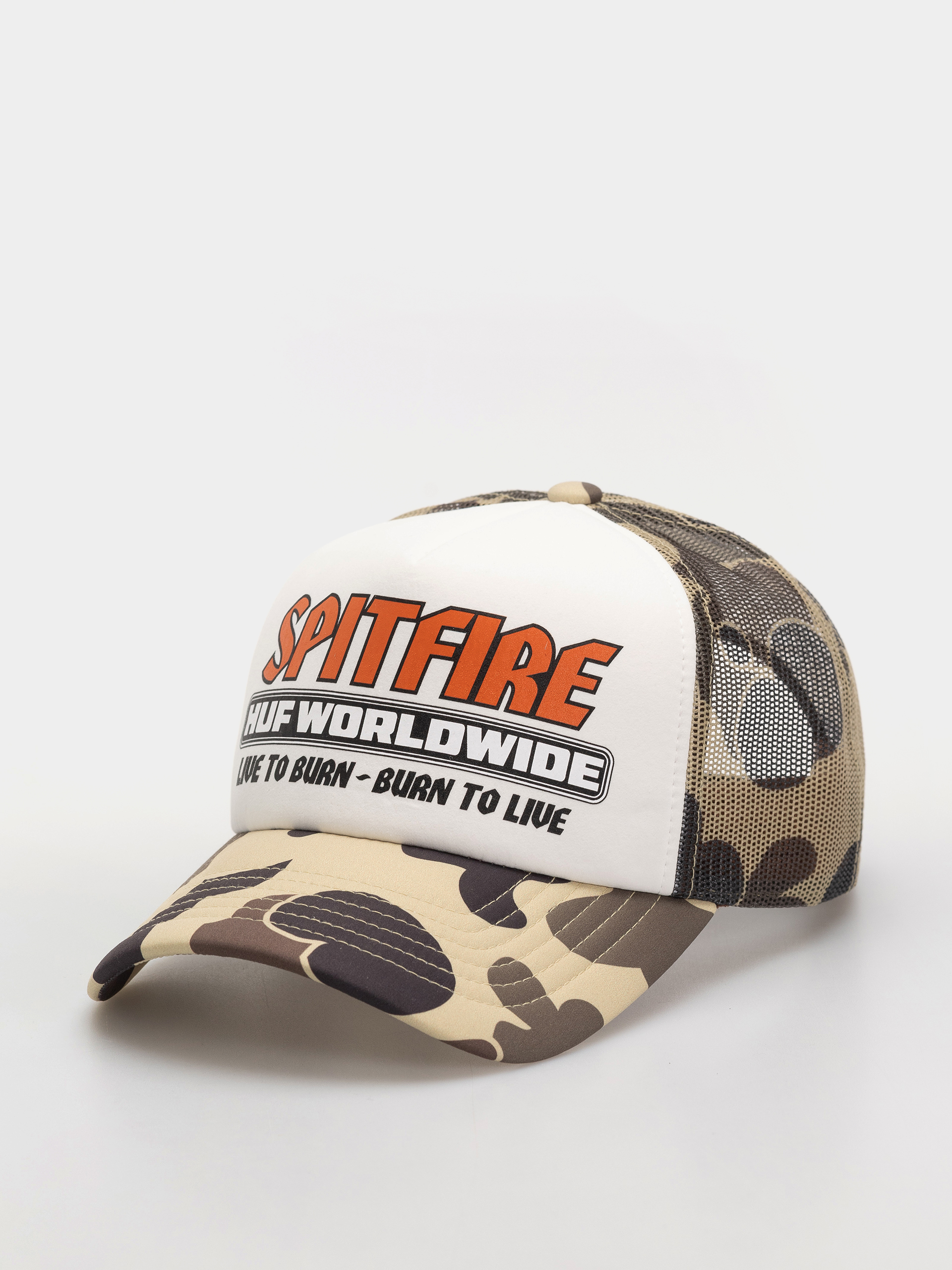 Baseball sapka HUF X Spitfire Burn Forever (camo)