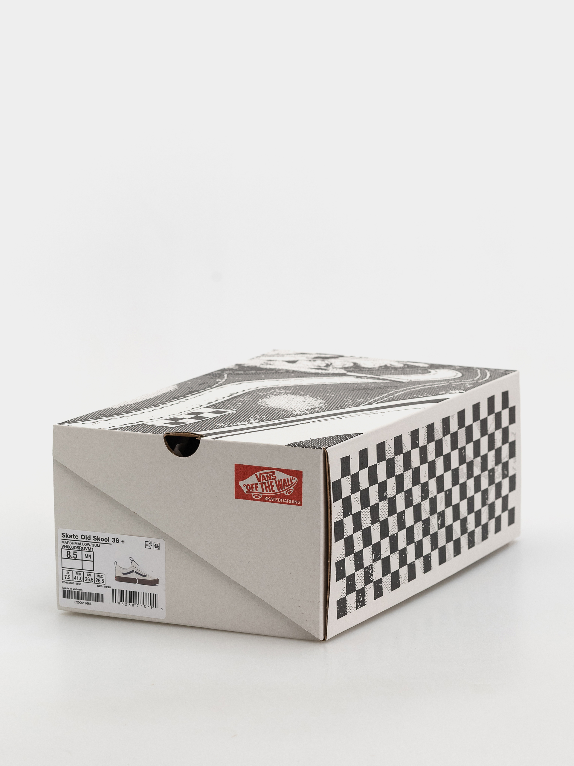Cipők Vans Skate Old Skool 36 + (marshmallow/gum)