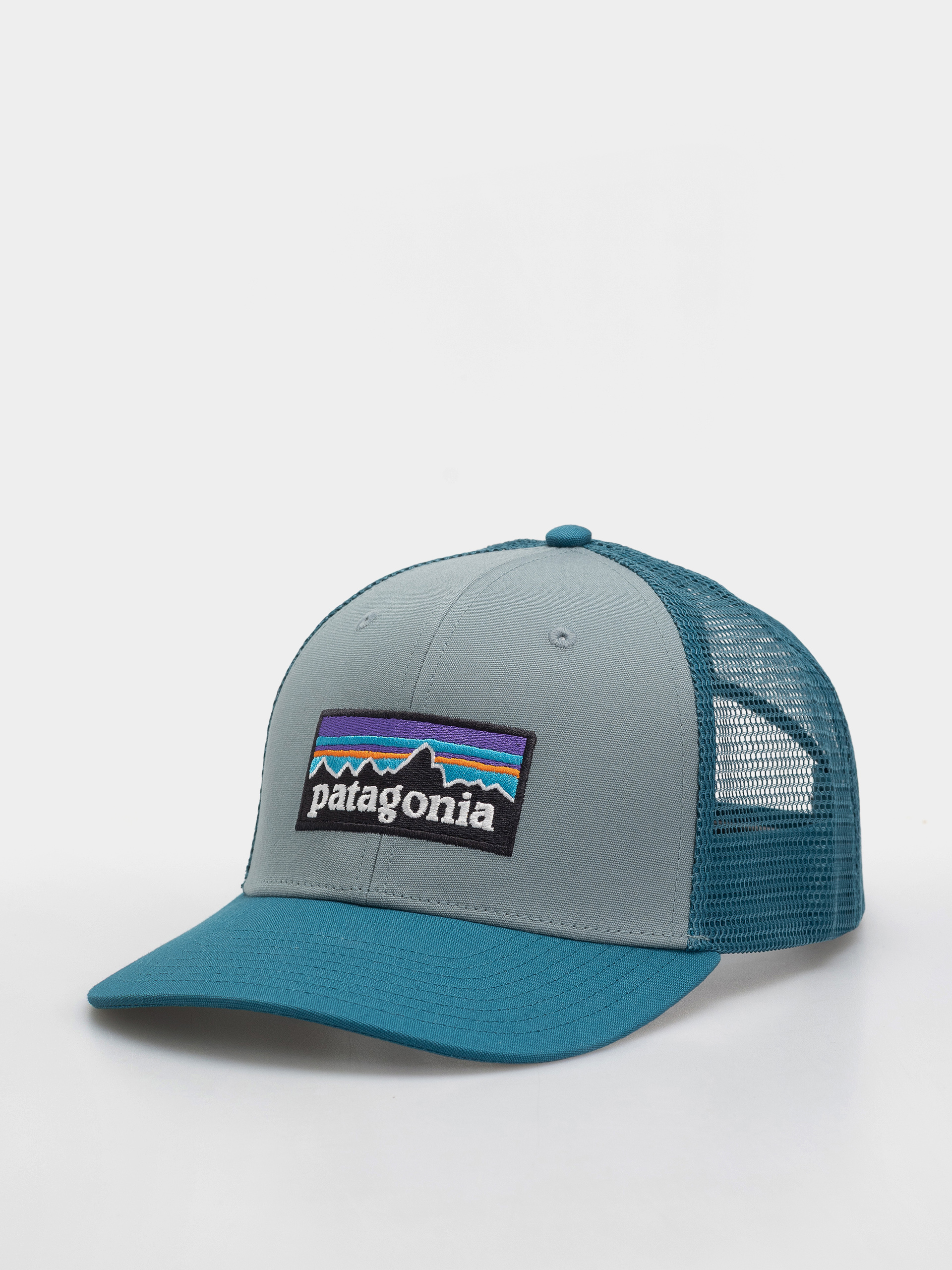 Baseball sapka Patagonia P 6 Logo Trucker (blue sage)