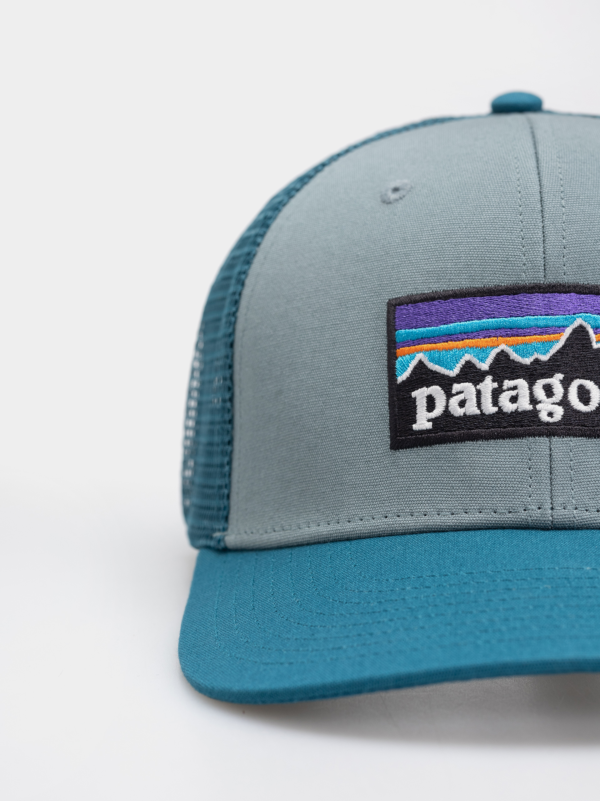 Baseball sapka Patagonia P 6 Logo Trucker (blue sage)