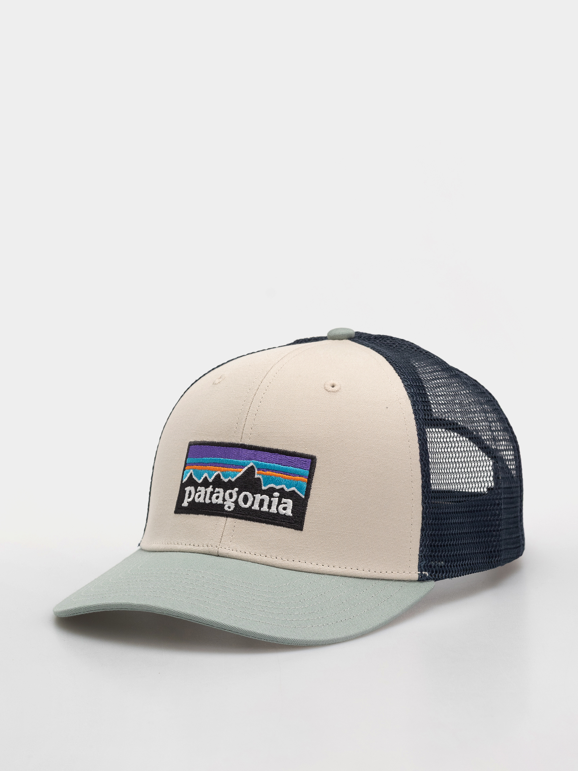 Baseball sapka Patagonia P 6 Logo Trucker (pumice)