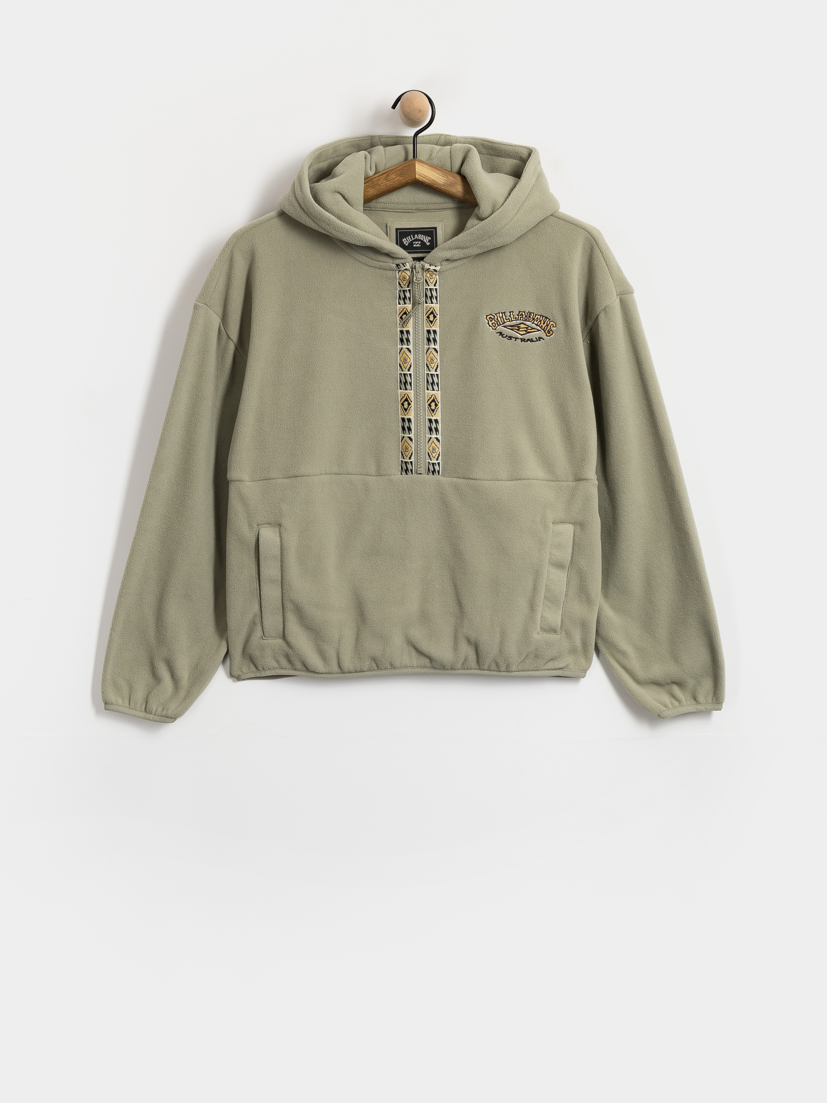 Billabong Winter Camp HD Wmn Kapucnis pulóver (seagrass)