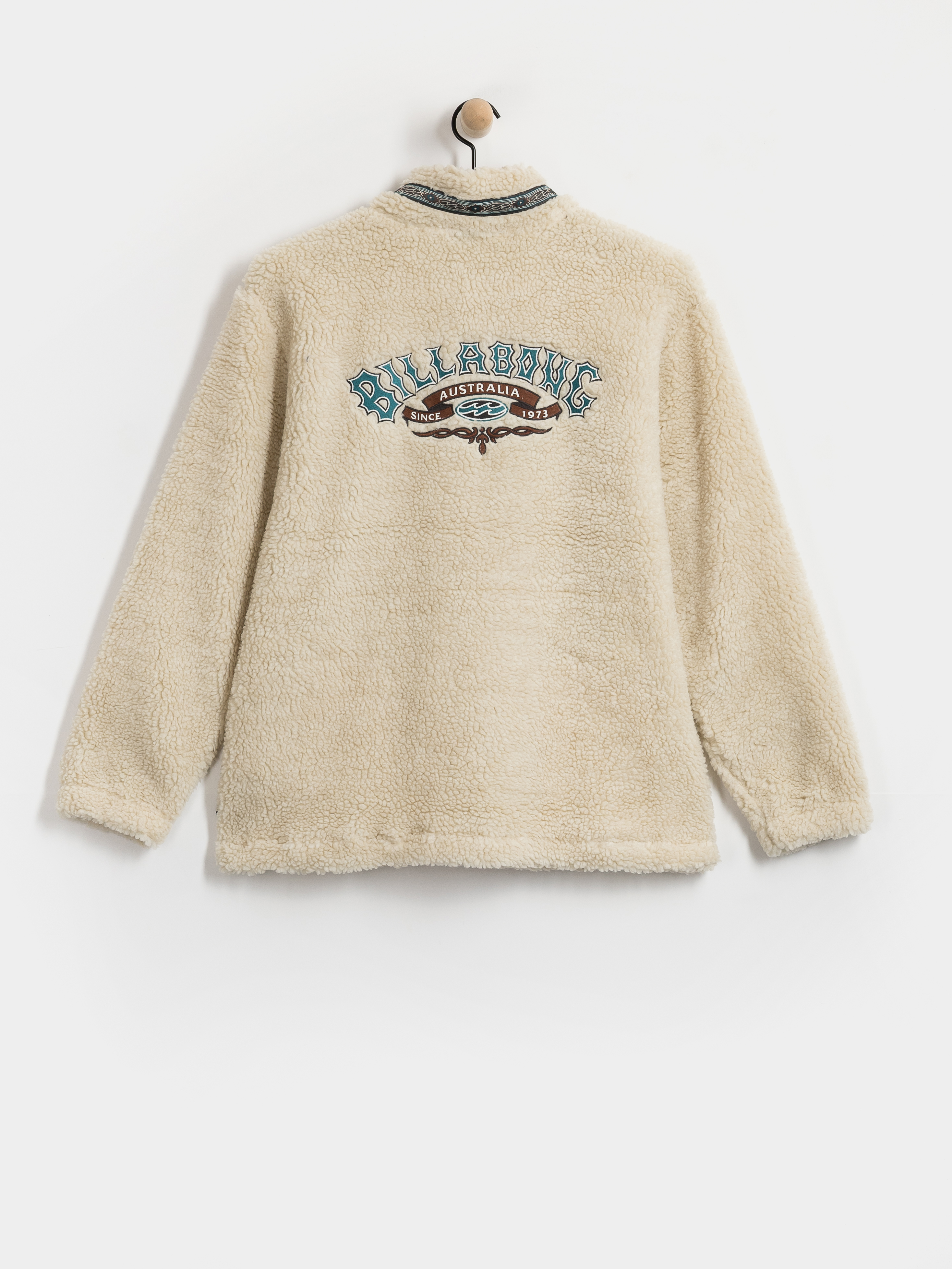 Férfi Billabong Tombstone Half Zip Polár pulóver (oatmeal)