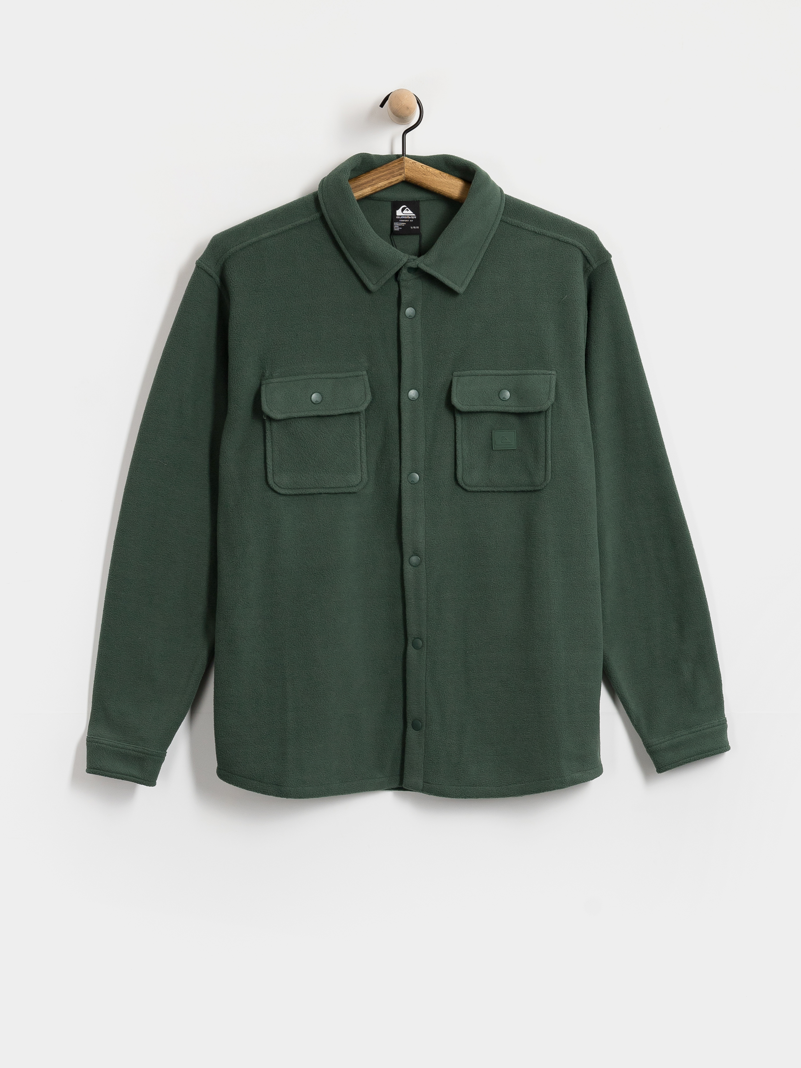 Quiksilver Venture Polar Fleece Shirt Polár pulóver (forest)