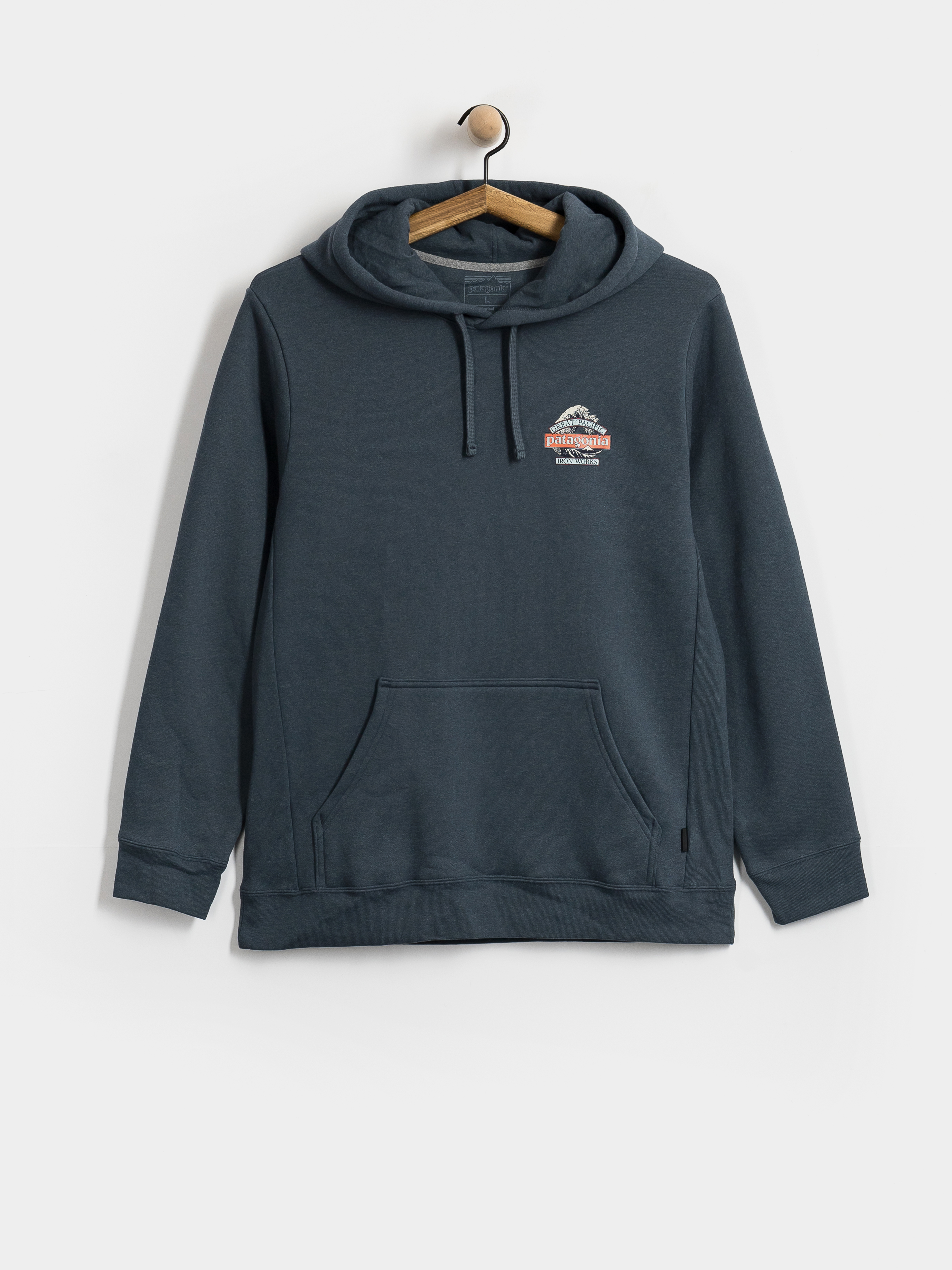 Kapucnis pulóver Patagonia Great Waves Uprisal HD (summit blue)