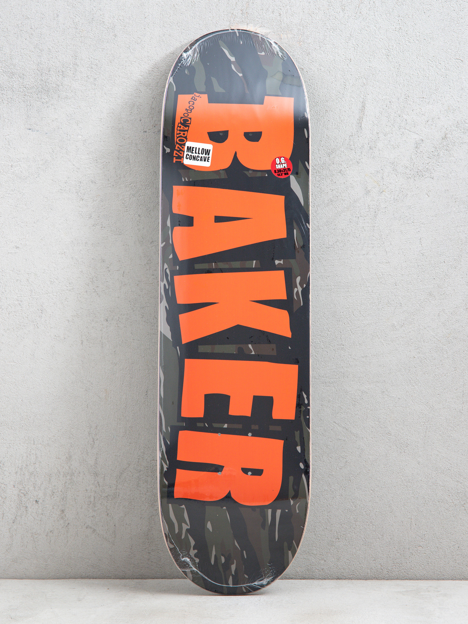 Baker Jacopo Carozzi Brand Logo Tiger Stripe Gördeszka lap
