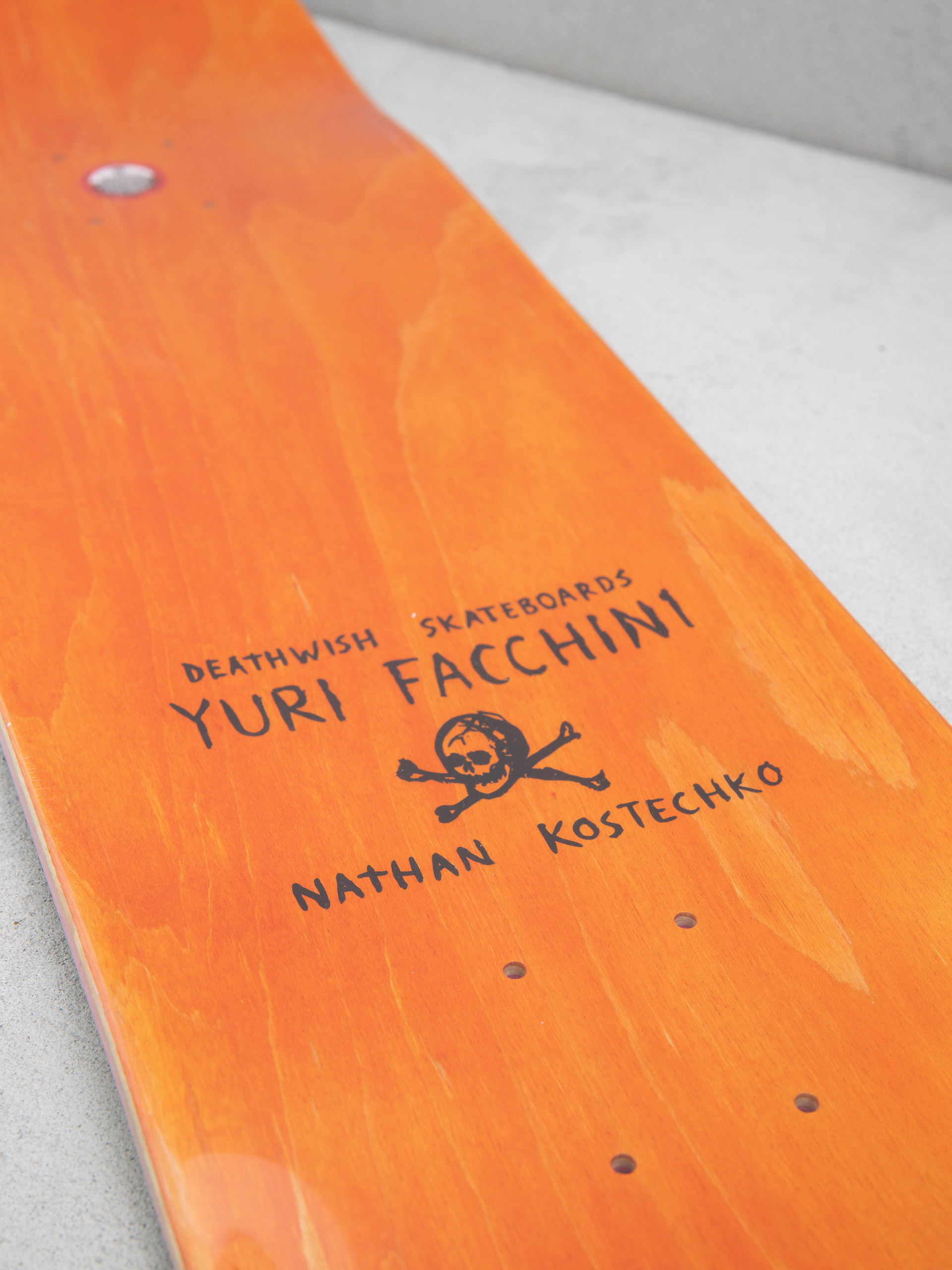 Deathwish Yuri Facchini Onca Pintada Gördeszka lap
