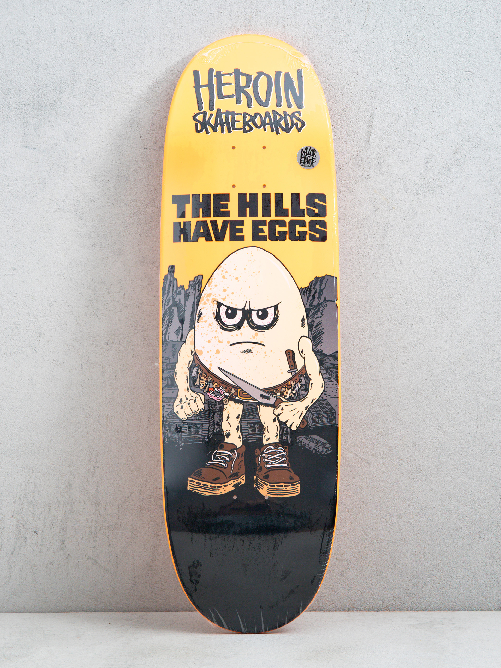 Heroin Hills Have Eggs Gördeszka lap
