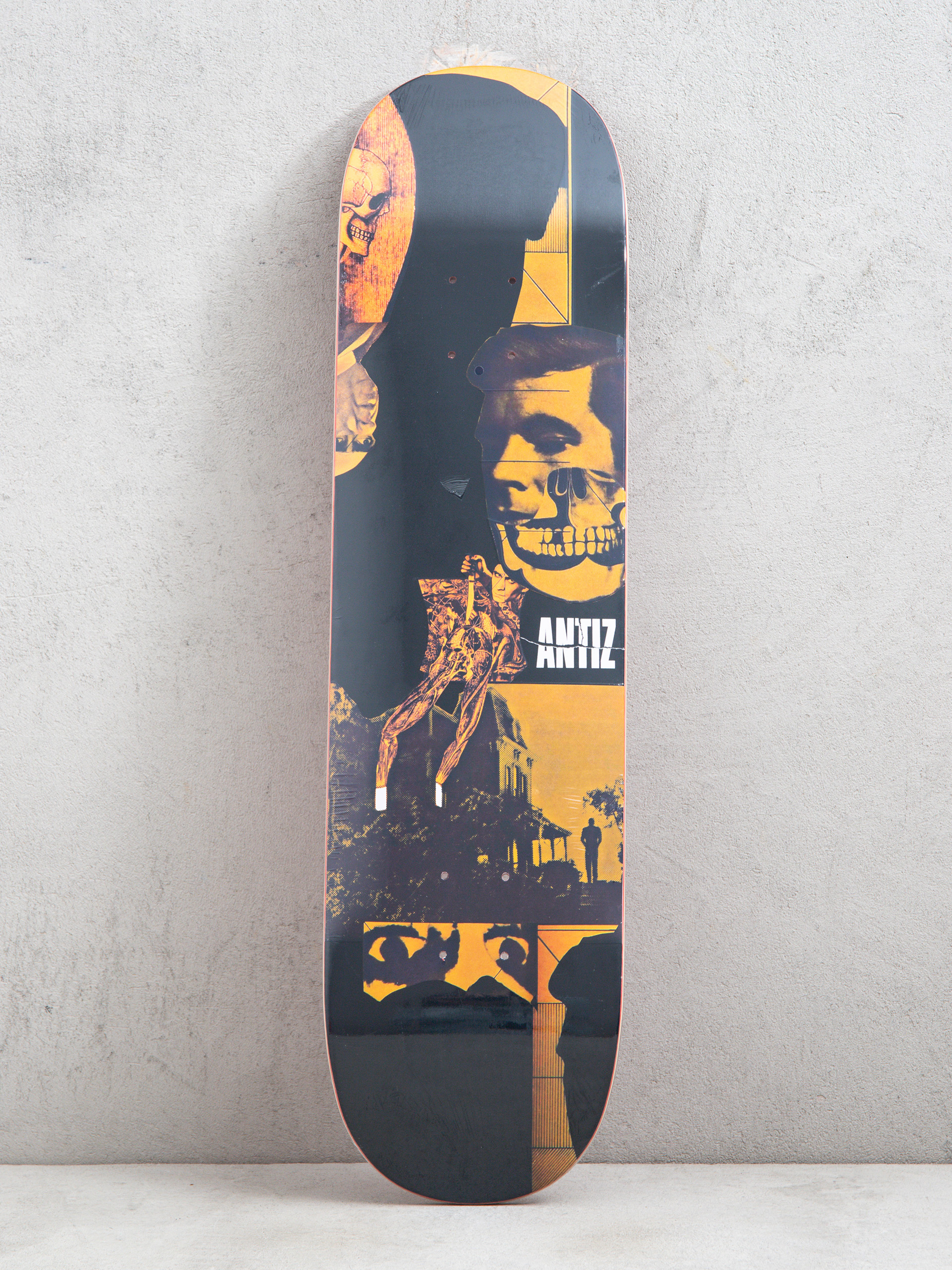 Antiz Psycho Gördeszka lap (black/mustard)