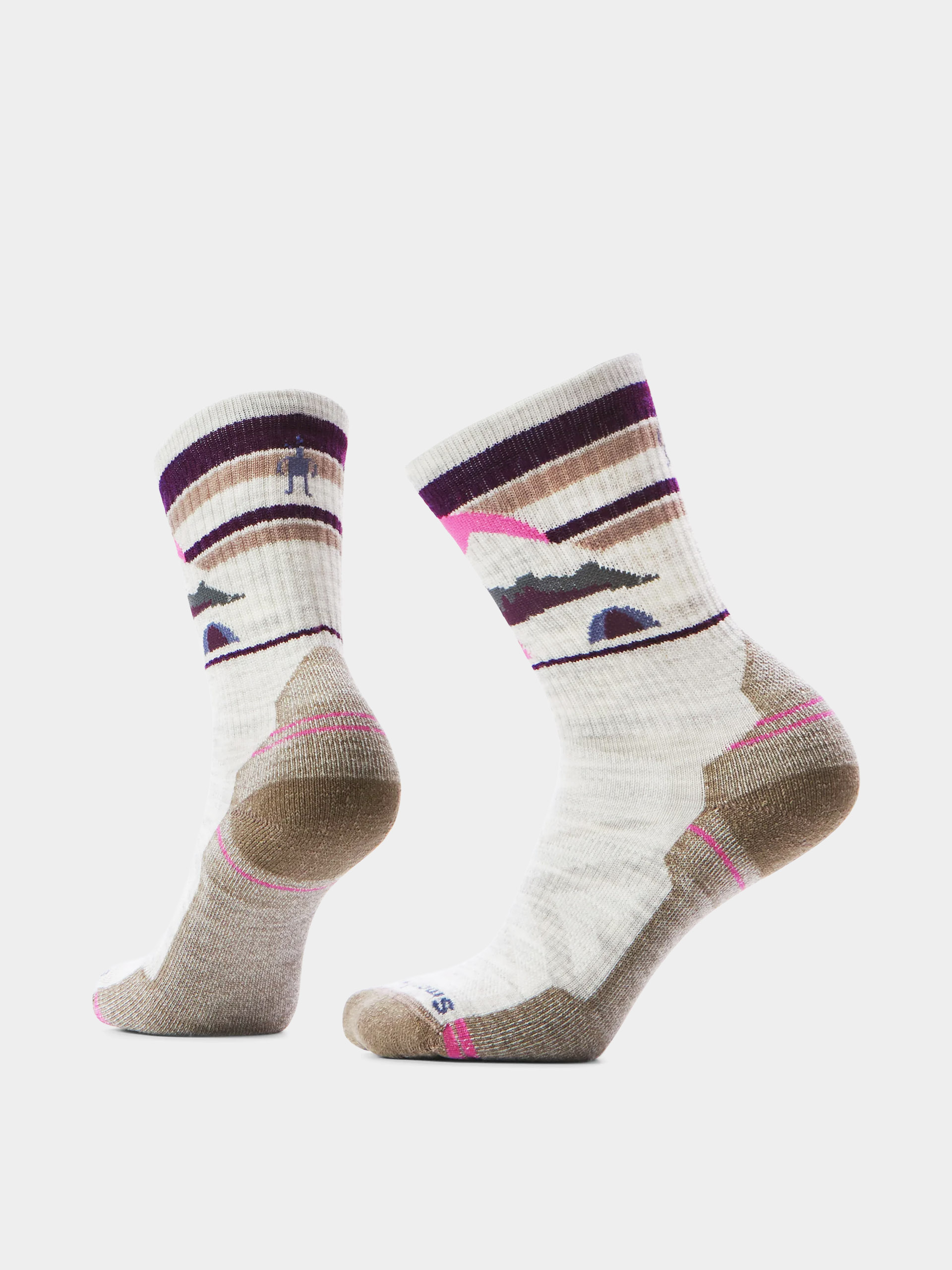 Zokni Smartwool Hike Light Cushion Mountain Moon Wmn (ash)
