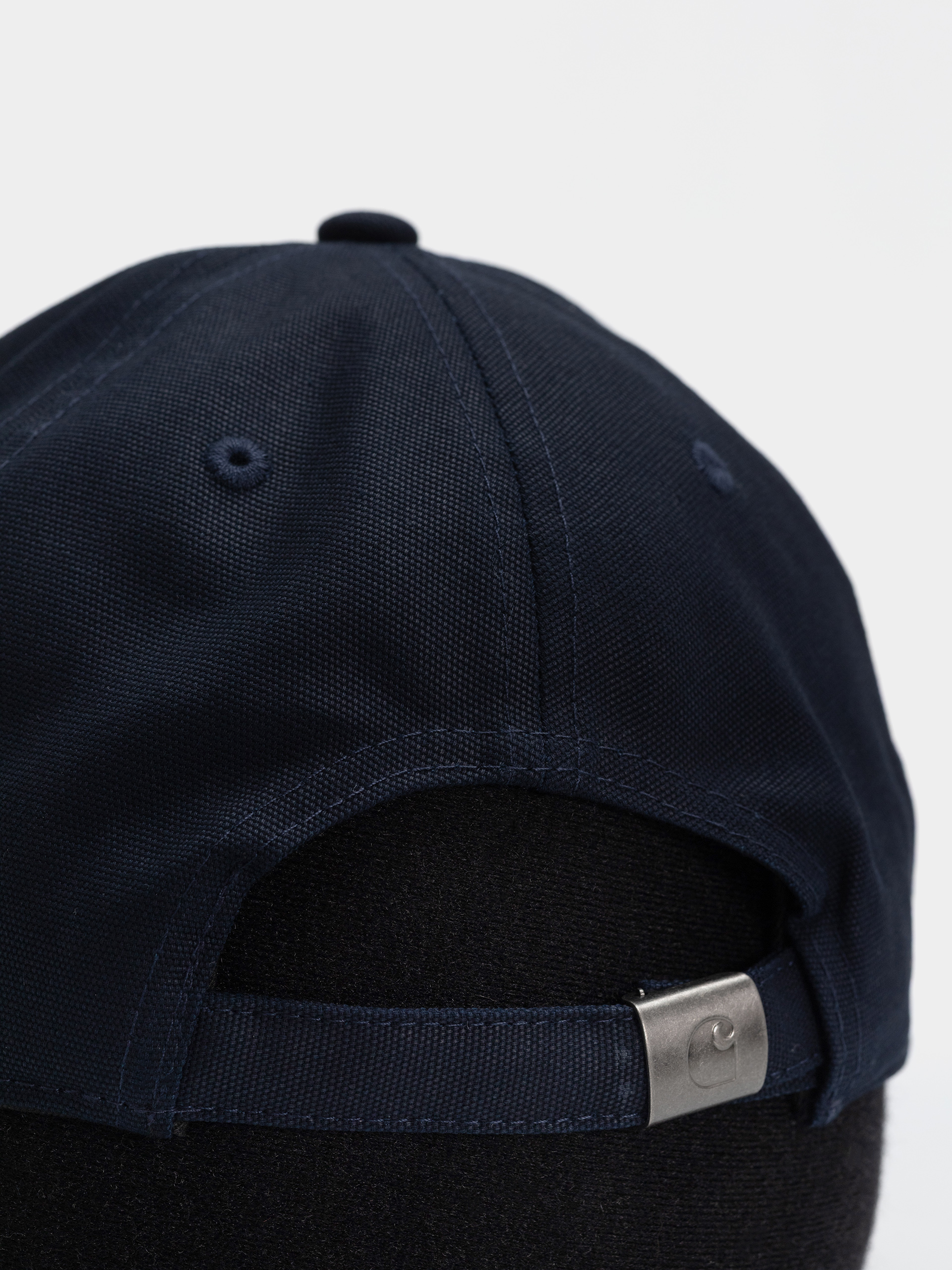 Baseball sapka Carhartt WIP Canvas Script (dark navy/dark scarab)