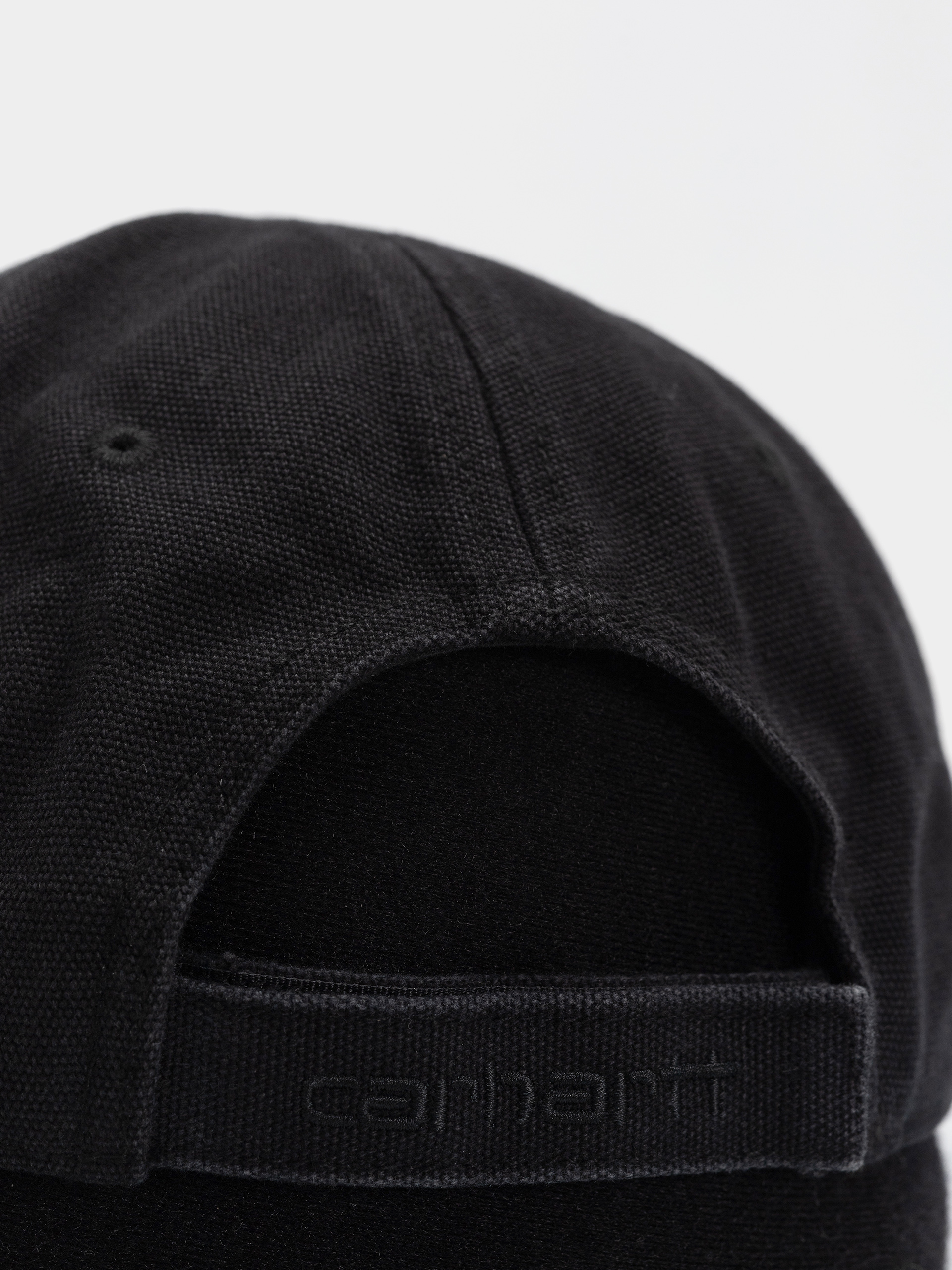 Baseball sapka Carhartt WIP Canvas (black/stone washed)