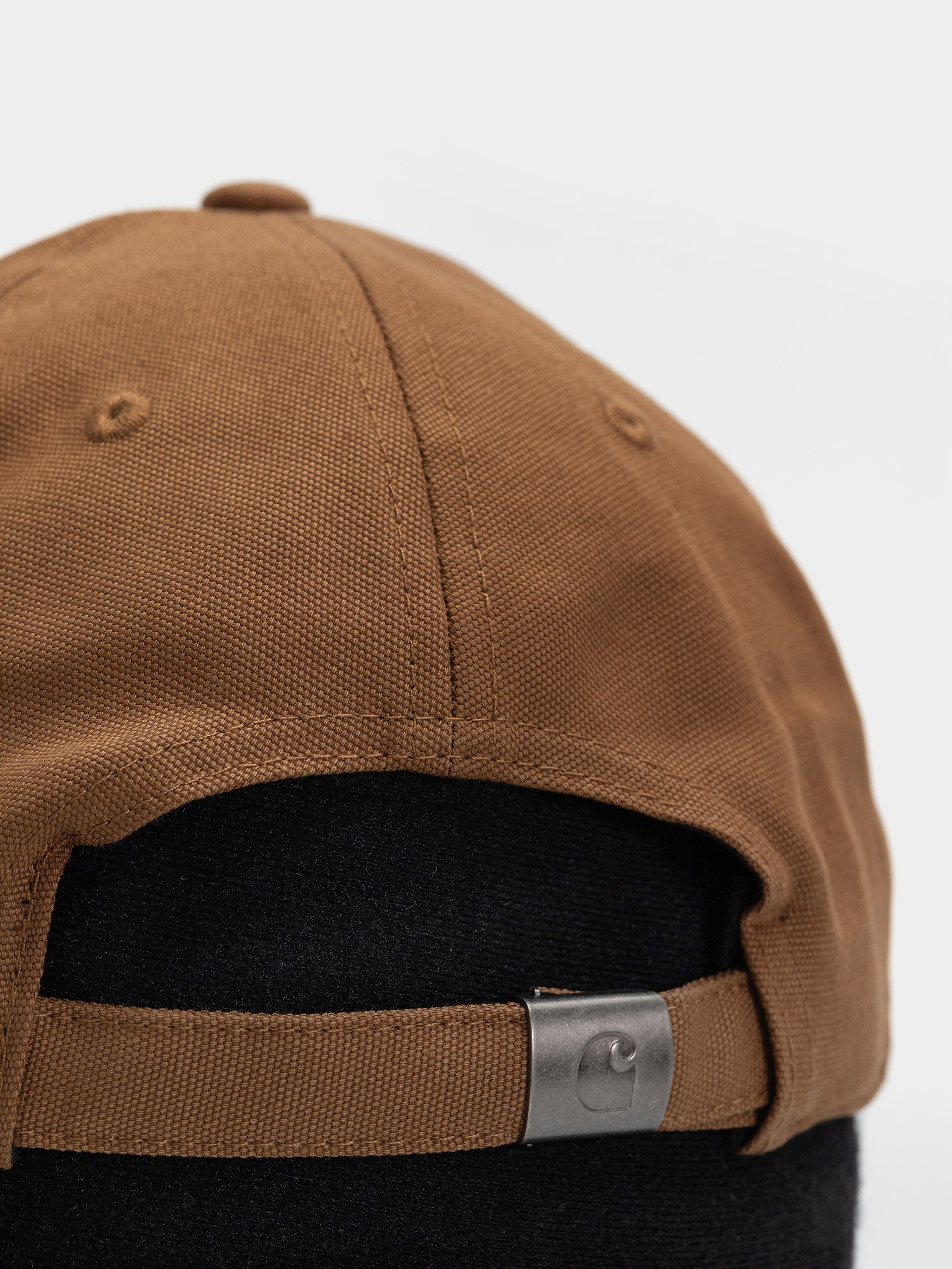 Carhartt WIP Canvas Script Baseball sapka (wip h brown/black)