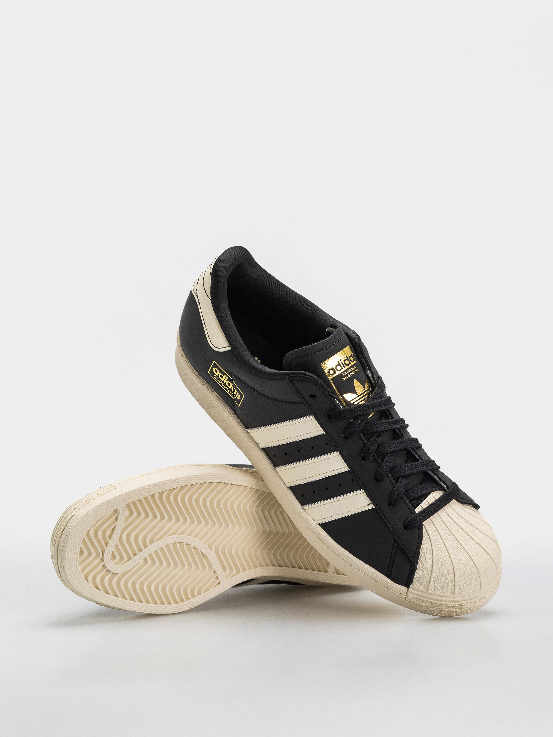 adidas Superstar 80 Adv Cipők (cblack/crewht/goldmt)