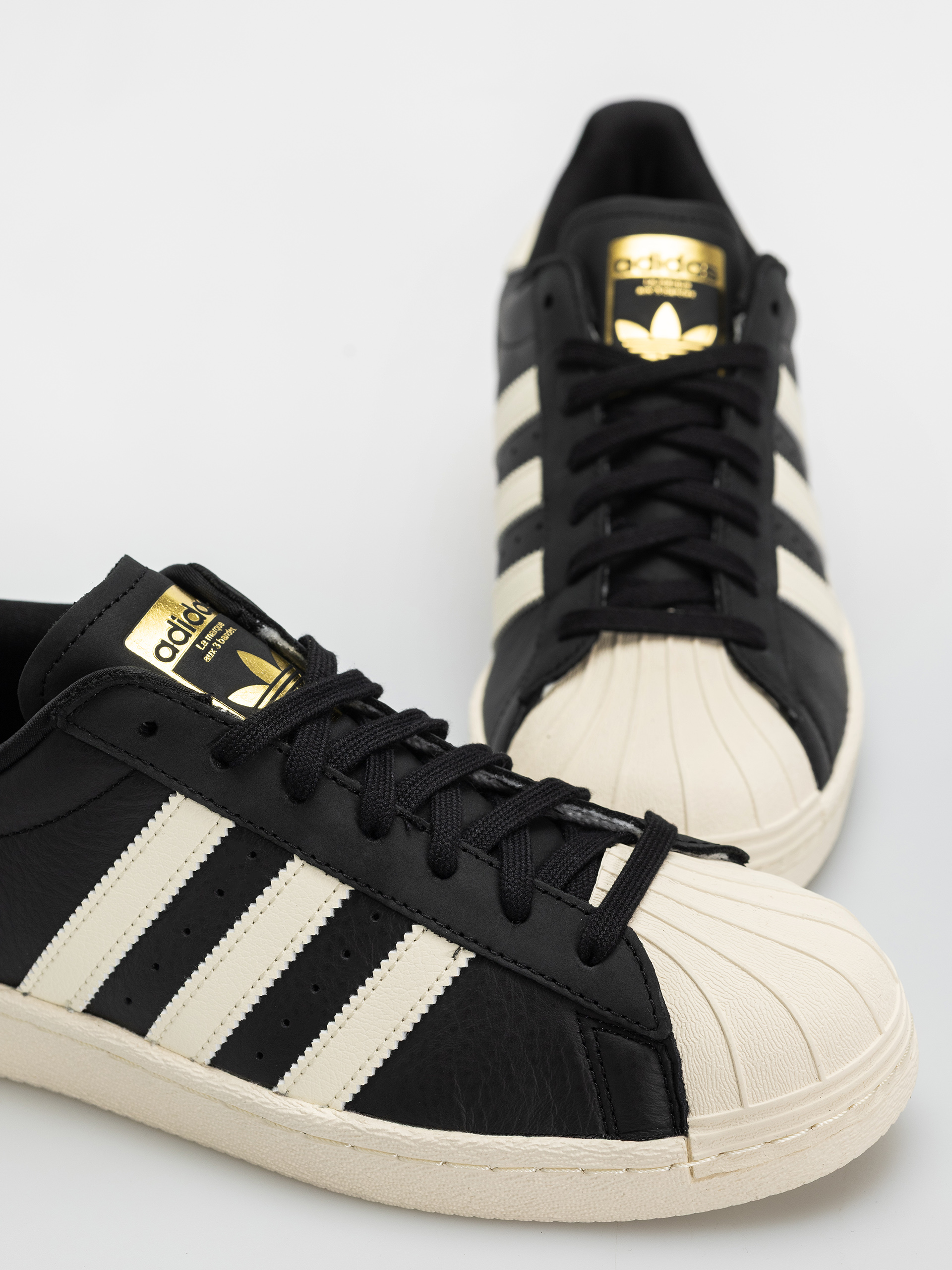 adidas Superstar 80 Adv Cipők (cblack/crewht/goldmt)