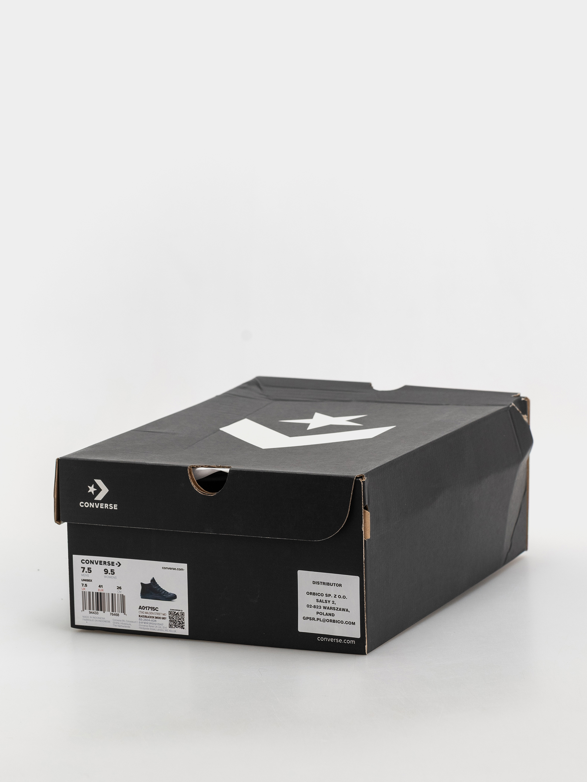 Converse Chuck Taylor All Star Malden Street Mid Cipők (black/black)