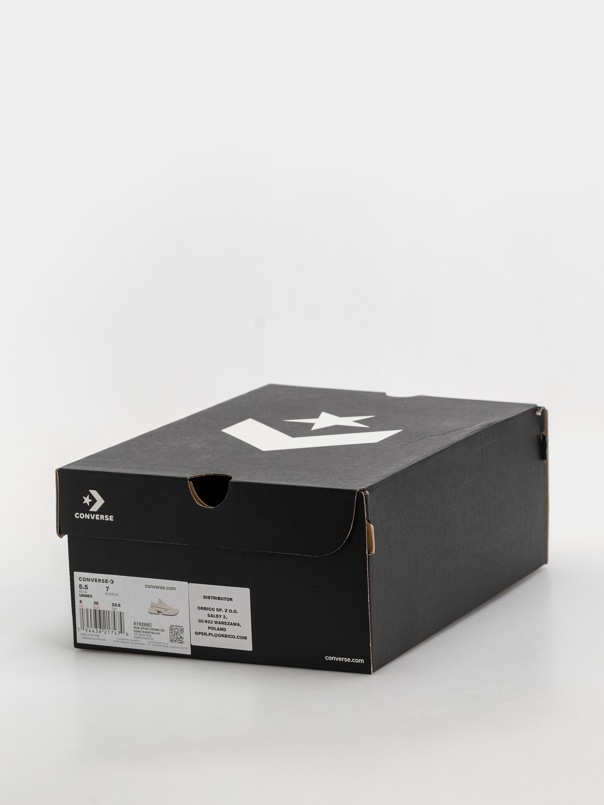 Converse Run Star Crush Ox Wmn Cipők (egret/egret/black)