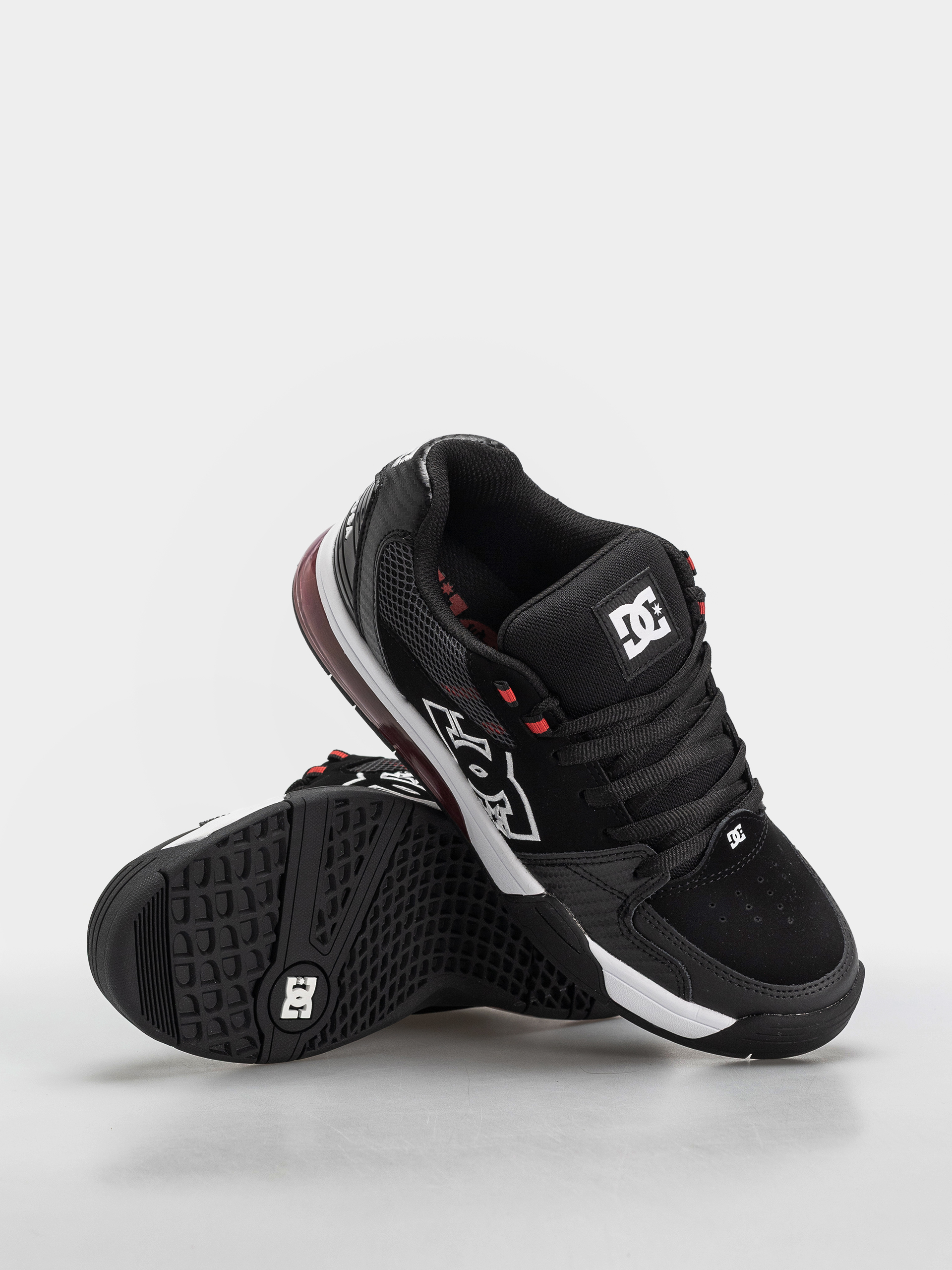 DC Versatile Cipők (black/white/athletic red)