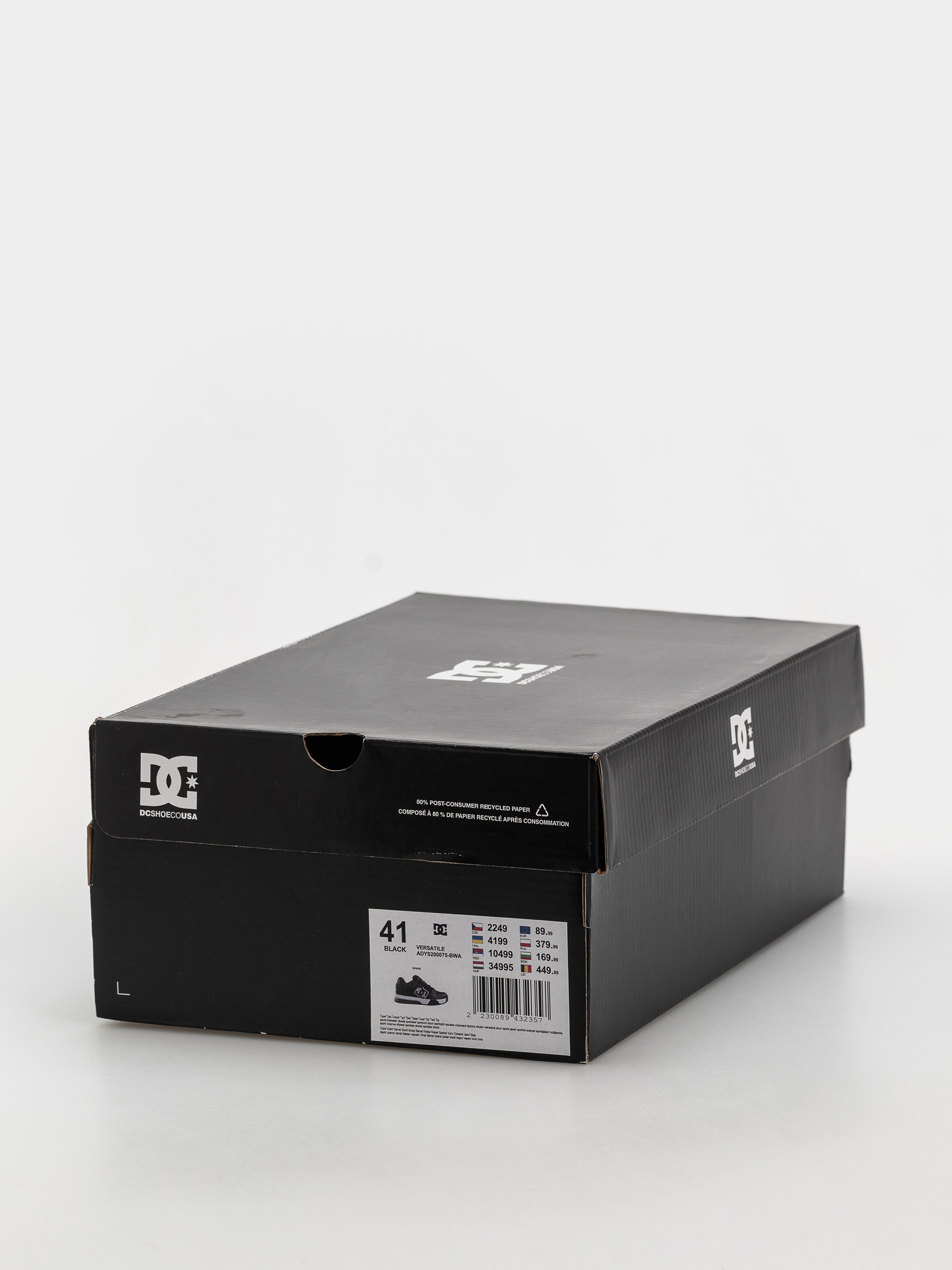 DC Versatile Cipők (black/white/athletic red)