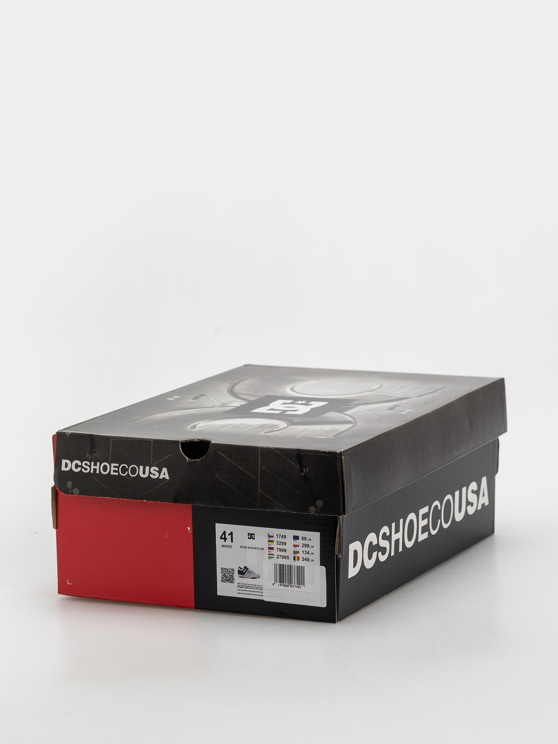 DC Stag Cipők (white/black/blue)