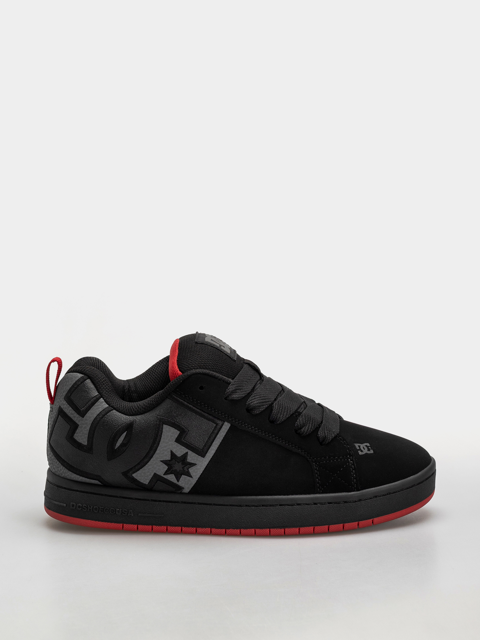 DC Court Graffik Cipők (black/grey/red)