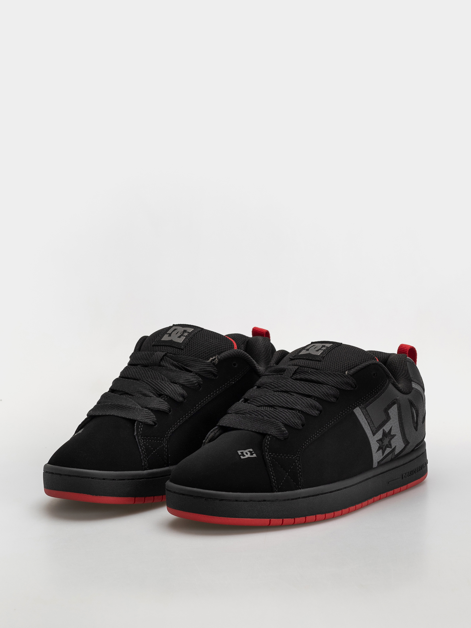 DC Court Graffik Cipők (black/grey/red)