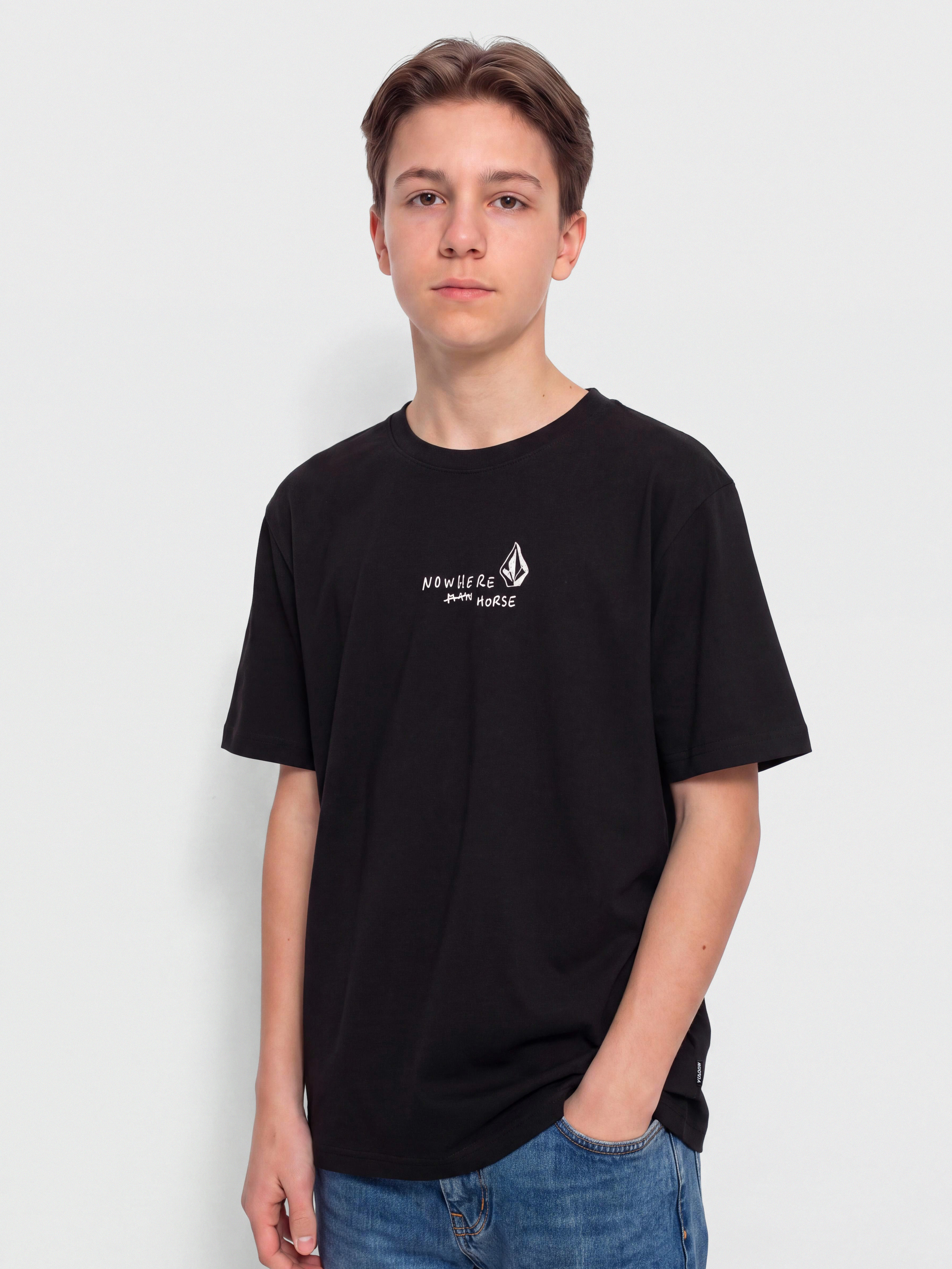 Volcom Nowhere Bsc JR Póló (black)