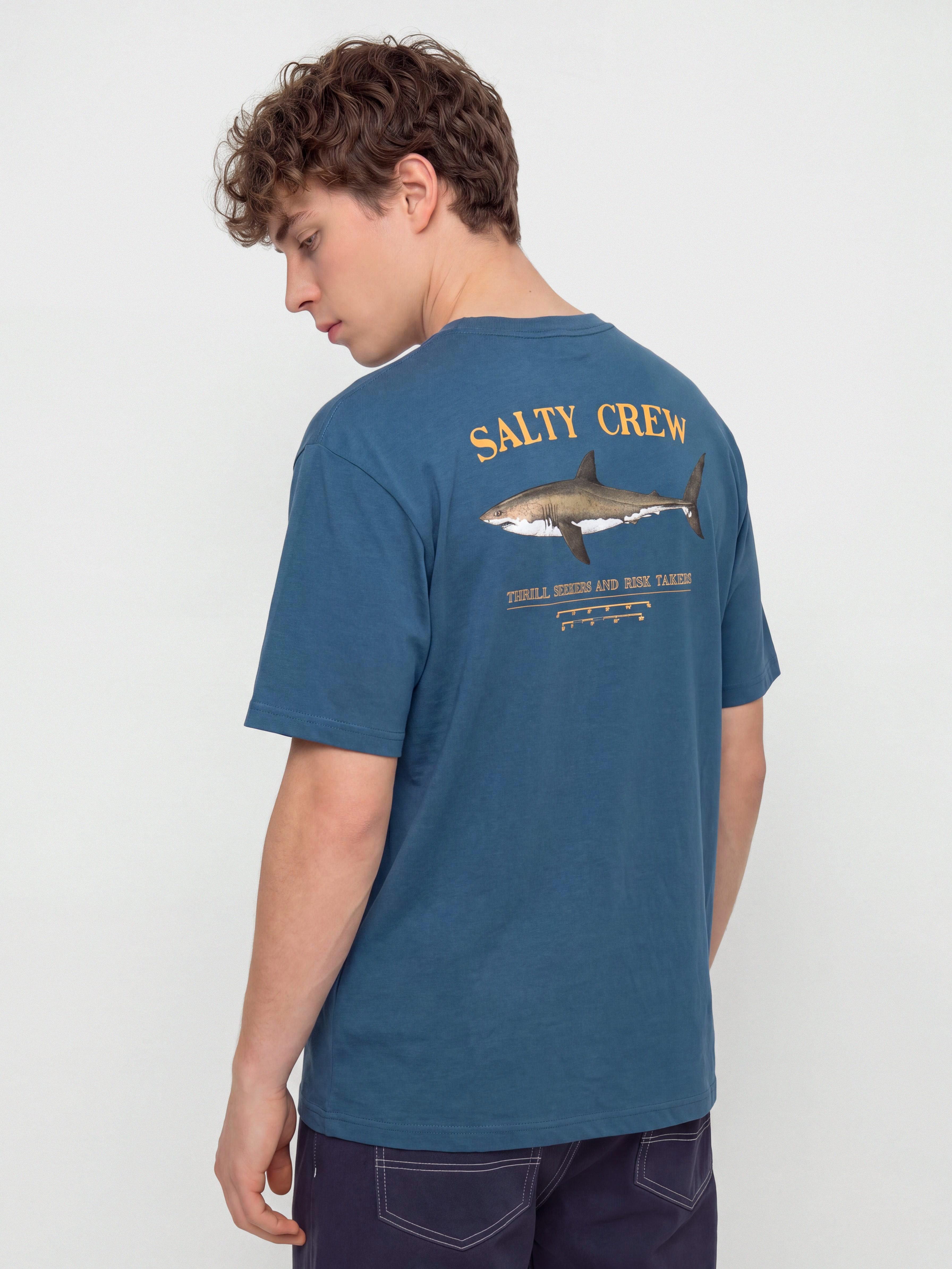 Salty Crew Bruce Póló (cast blue)