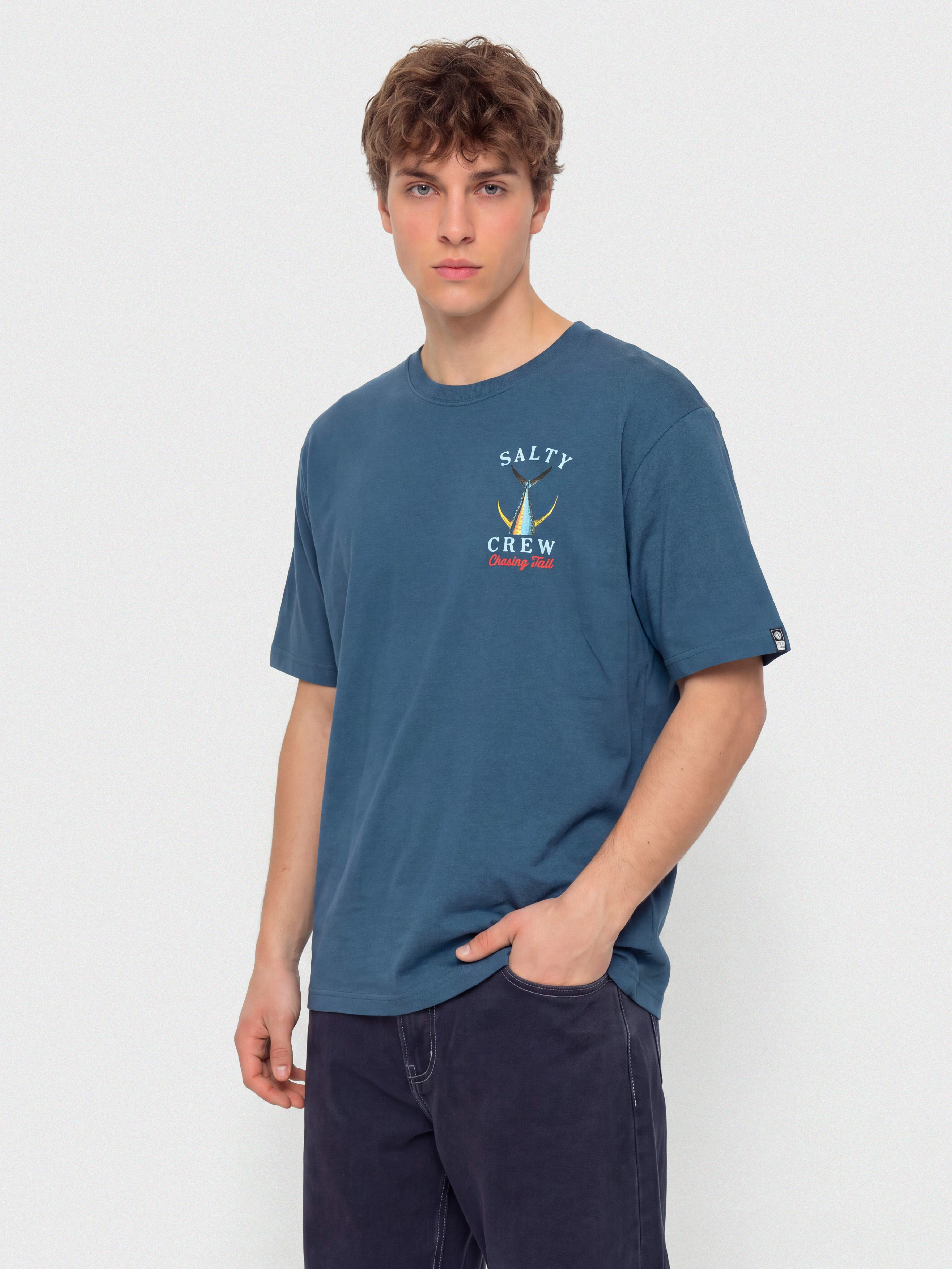 Salty Crew Tailed Póló (cast blue)