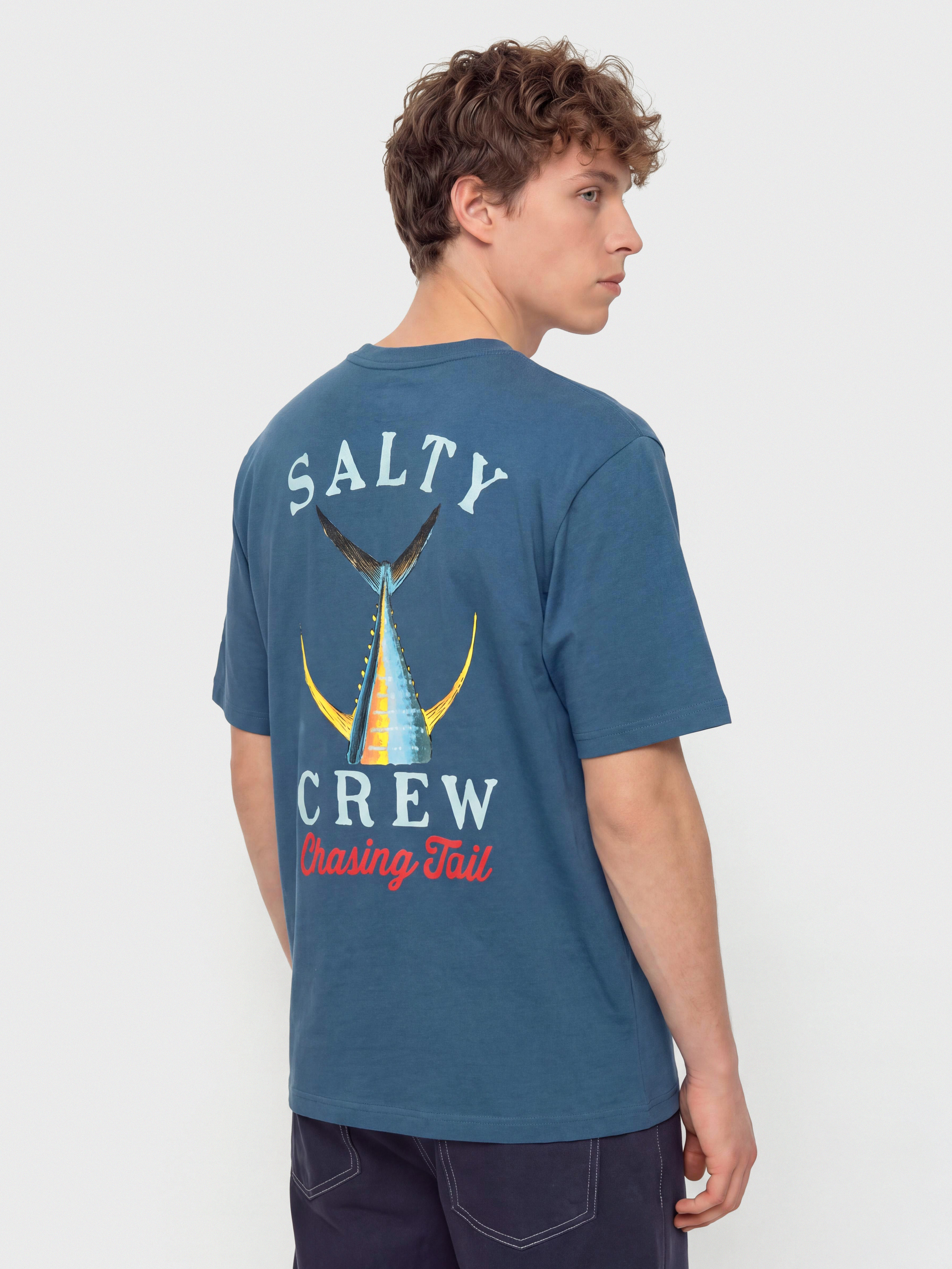 Salty Crew Tailed Póló (cast blue)