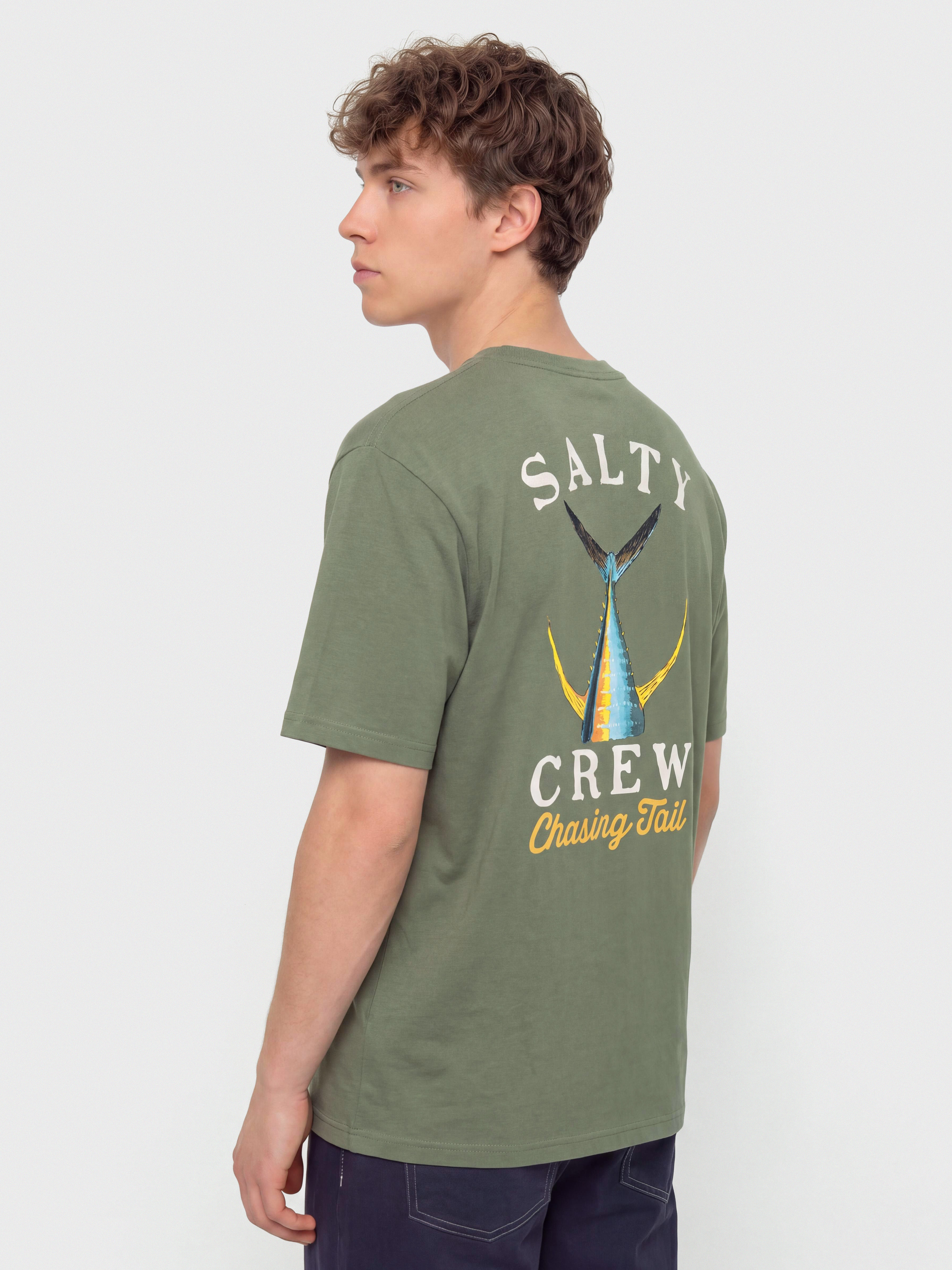 Póló Salty Crew Tailed (laurel wreath)
